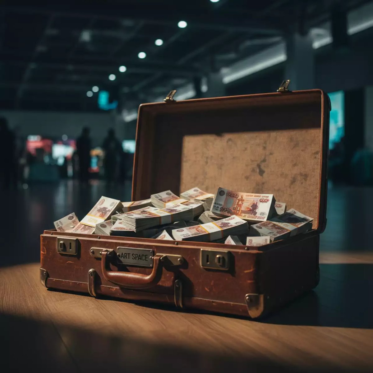 Аренда Чемодан с деньгами в Sport Inn Hotel & Wellness — ART SPACE