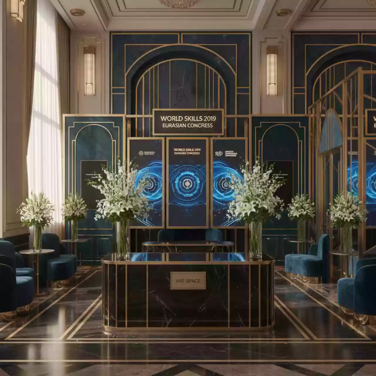 Аренда Чемпионат рабочих профессий WorldSkills 2019 в Radisson Collection Paradise — ART SPACE