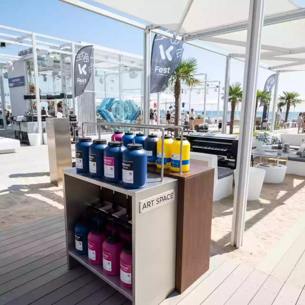 Аренда Чернила для плоттеров black Nutec Diamond L D15 TRV2 в пляжном клубе Del Mar — ART SPACE