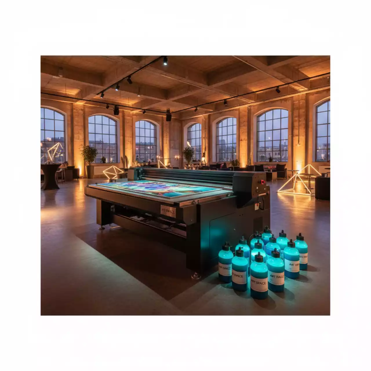 Аренда Чернила для плоттеров Bordeaux Plasma UV LED MK120 cyan в Маринс Парк Отеле — ART SPACE