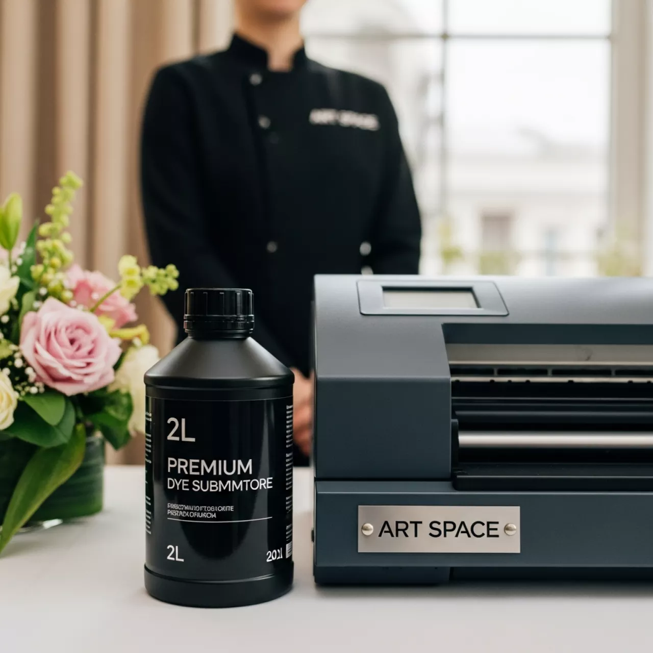 Аренда Чернила для плоттеров DYE Sublimation ink black Mimaki SB54 2 л в Green Flow Hotel — ART SPACE