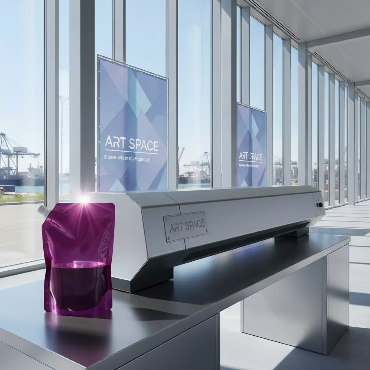 Аренда Чернила для плоттеров DYE Sublimation ink magenta Mimaki SB410 2 л в зале «Чайка» (Морпорт) — ART SPACE