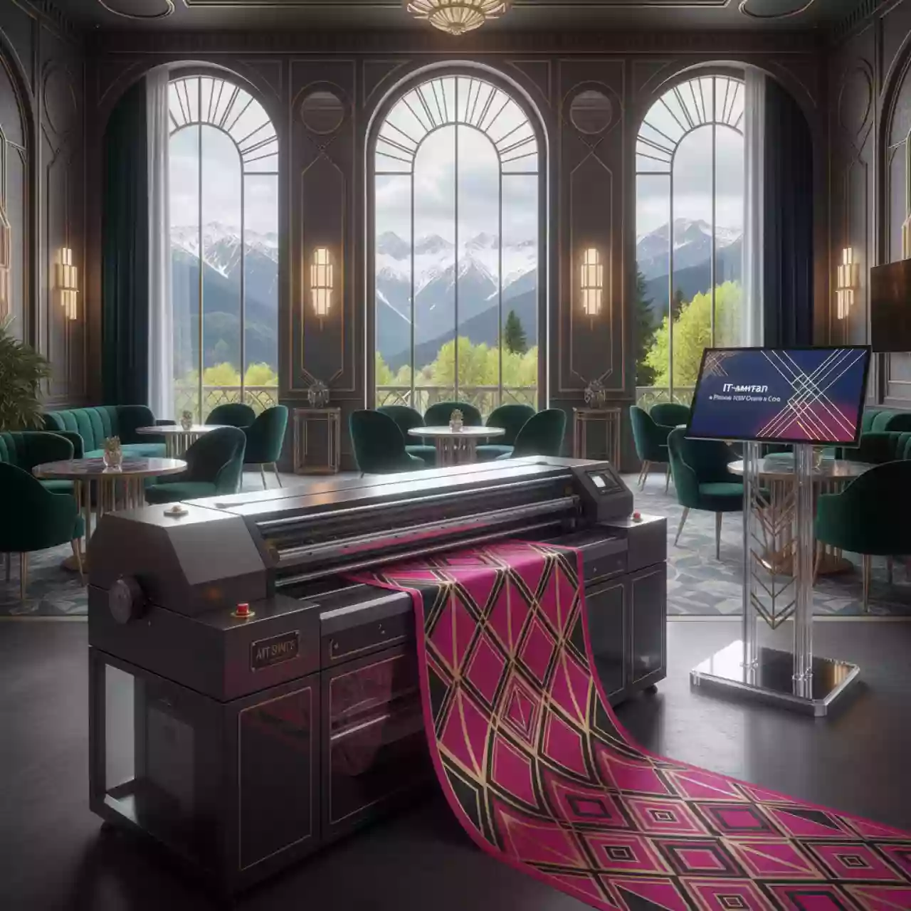 Аренда Чернила для плоттеров DYE Sublimation ink magenta Mimaki SB54 2 л в Поляна 1389 Отель и Спа — ART SPACE