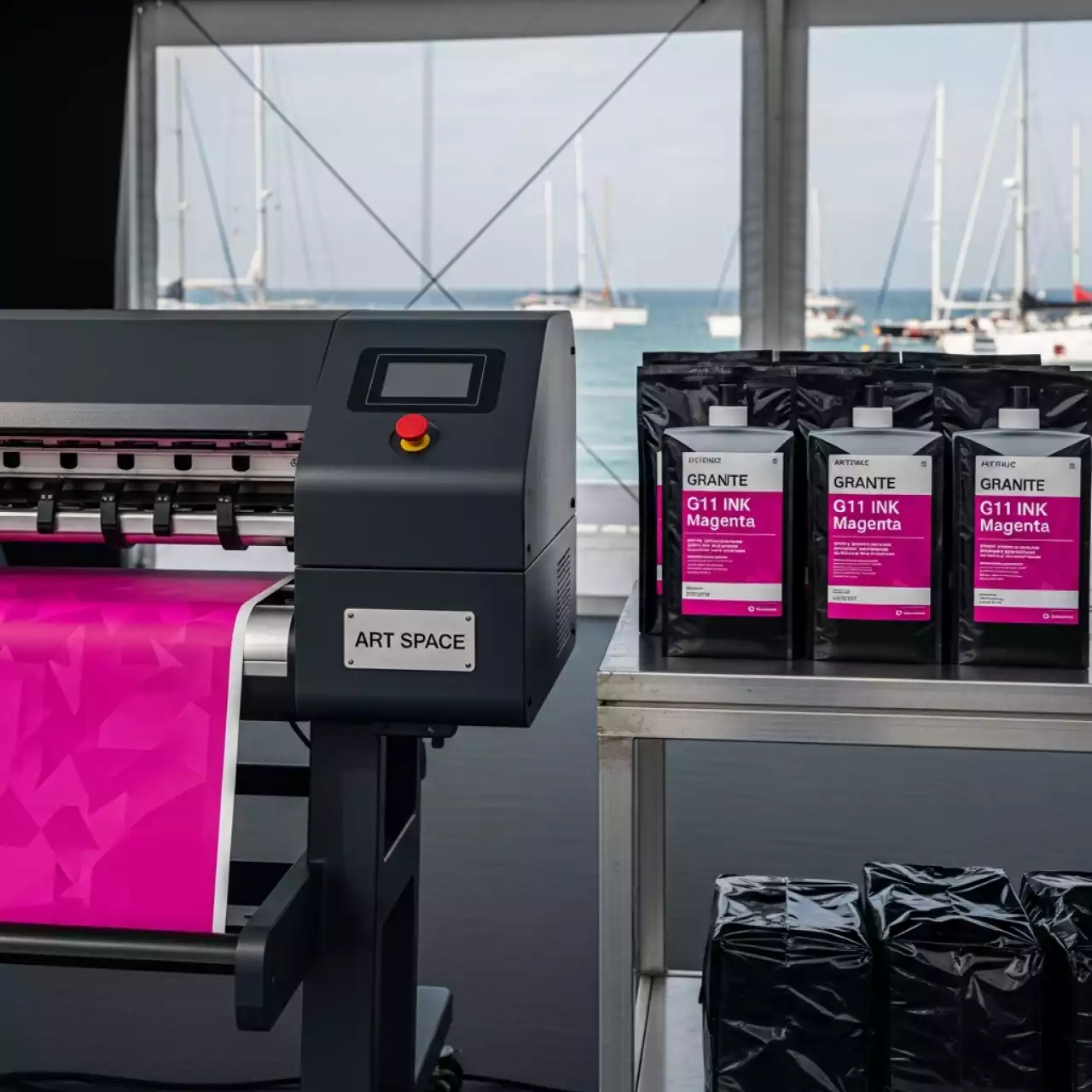 Аренда Чернила для плоттеров Granite G11 INK Magenta в пакетах на парусной регате (Сочи) — ART SPACE