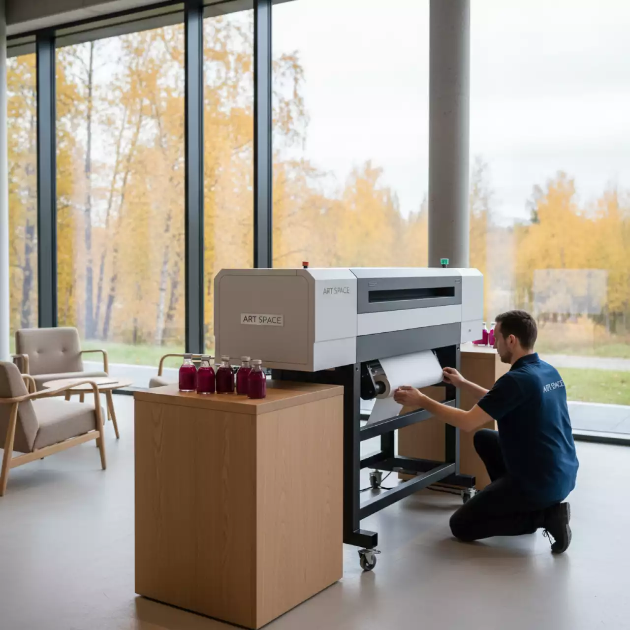 Аренда Чернила для плоттеров Magenta Granite G11 INK в Green Flow Hotel — ART SPACE