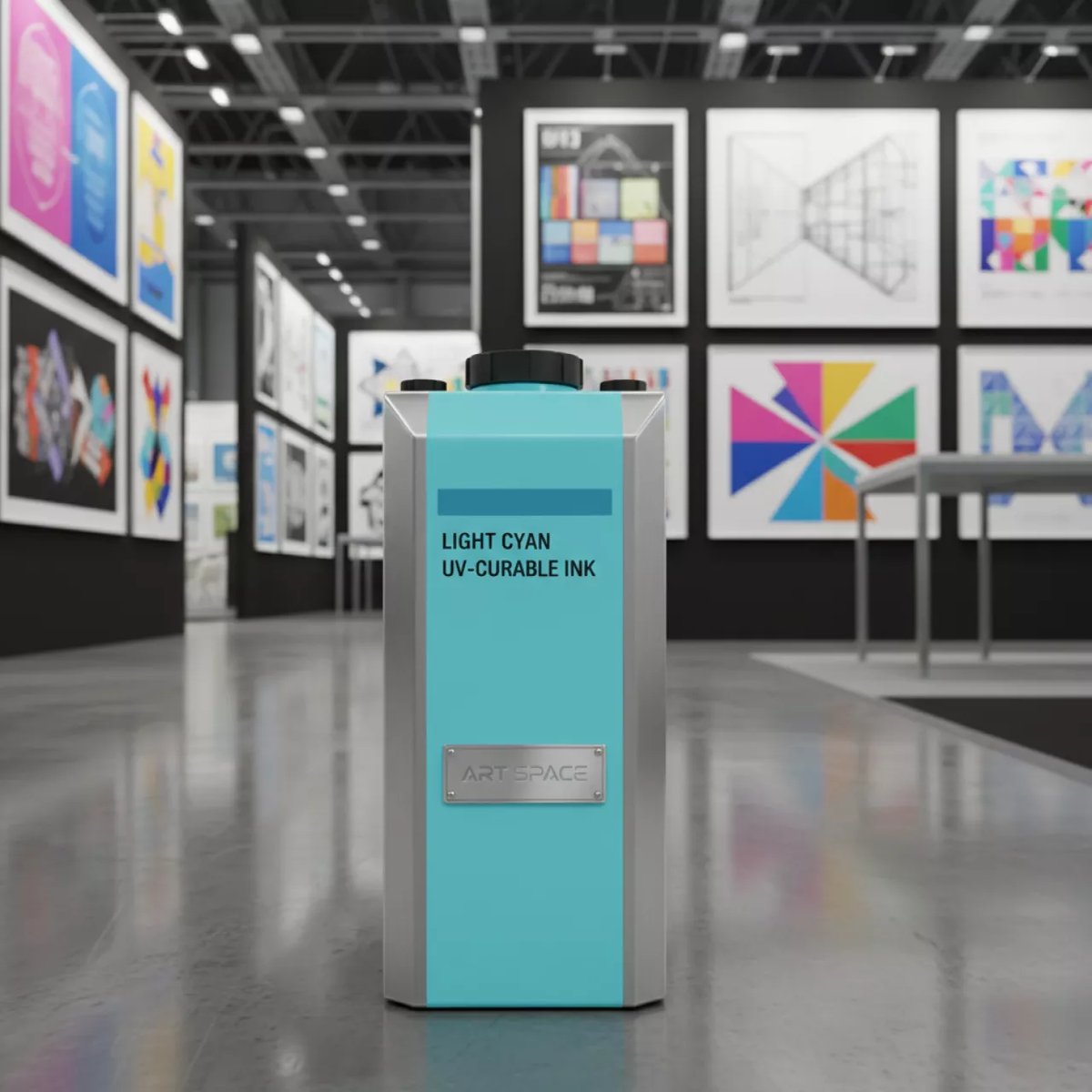 Аренда Чернила для плоттеров Mimaki LF 140 SPC 0728LC light cyan в ледовой арене «Шайба» — ART SPACE