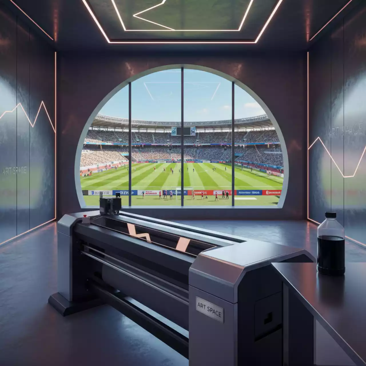 Аренда Чернила для плоттеров Mimaki SB52 DYE Sublimation ink deep black 2 л в VK Stadium Sirius — ART SPACE