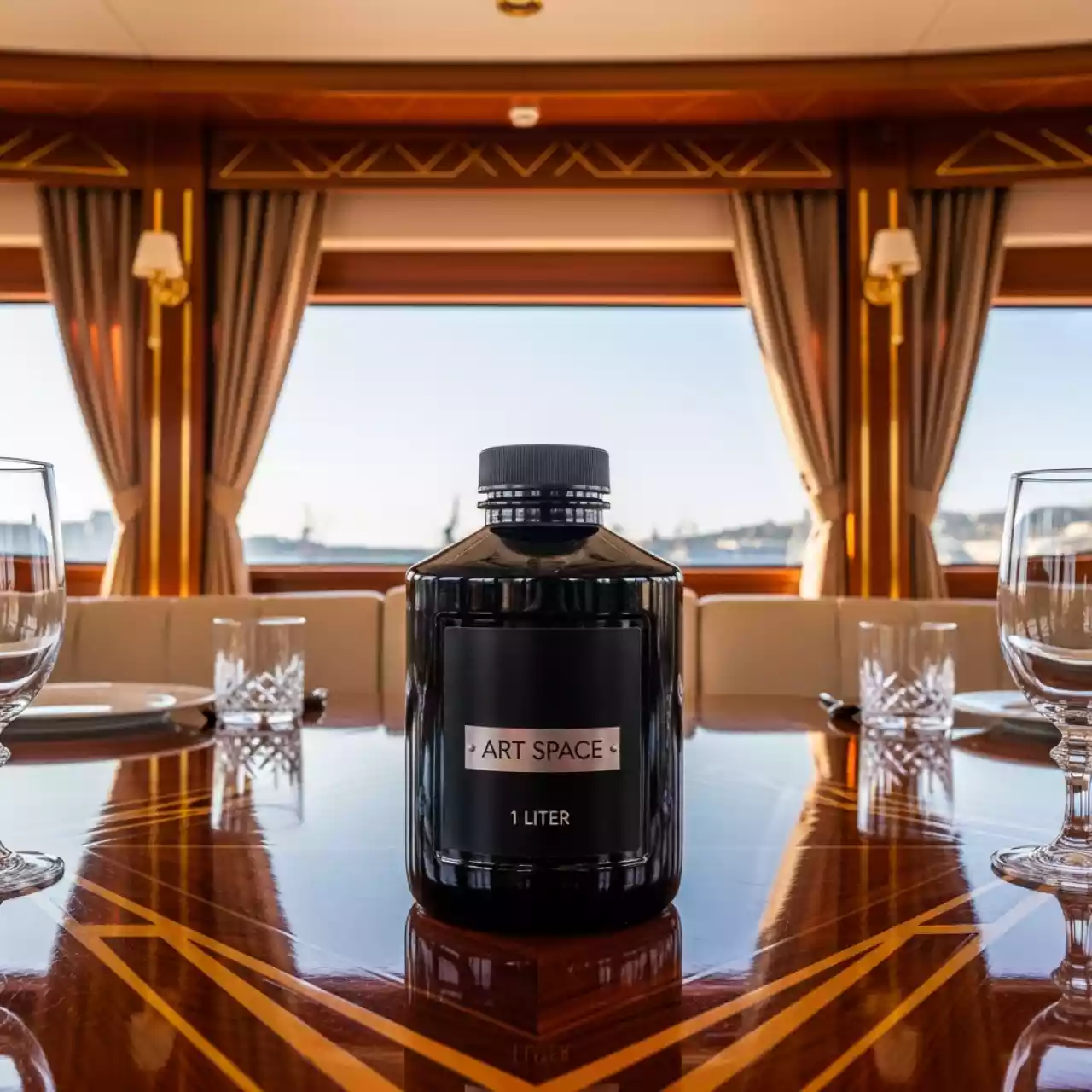Аренда Чернила экосольвентные Artix Pro Black 1 л на VIP теплоходе (Морпорт Сочи) — ART SPACE