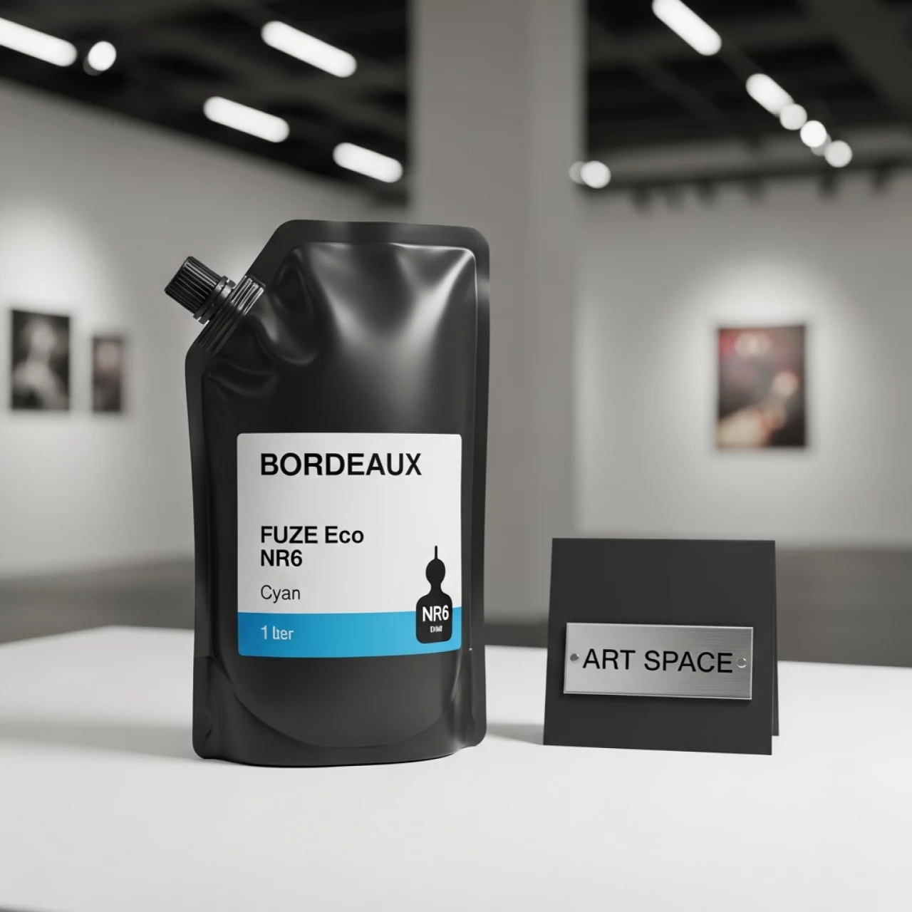Аренда Чернила экосольвентные Bordeaux FUZE Eco NR6 cyan 1 л пакет на Имеретинской набережной — ART SPACE