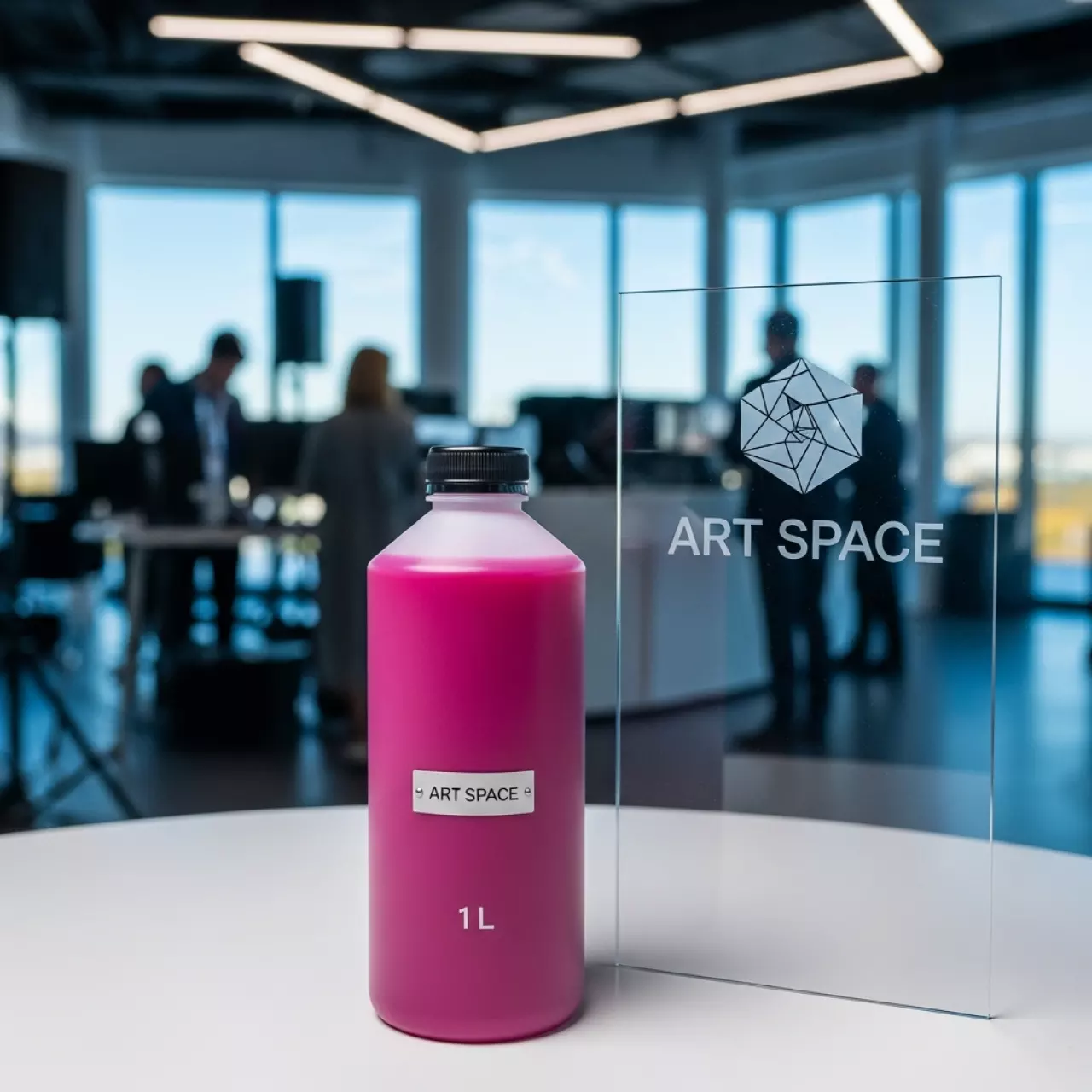 Аренда Чернила экосольвентные Bordeaux FUZE Eco NR6 magenta 1 л бутыль в ледовой арене «Шайба» — ART SPACE