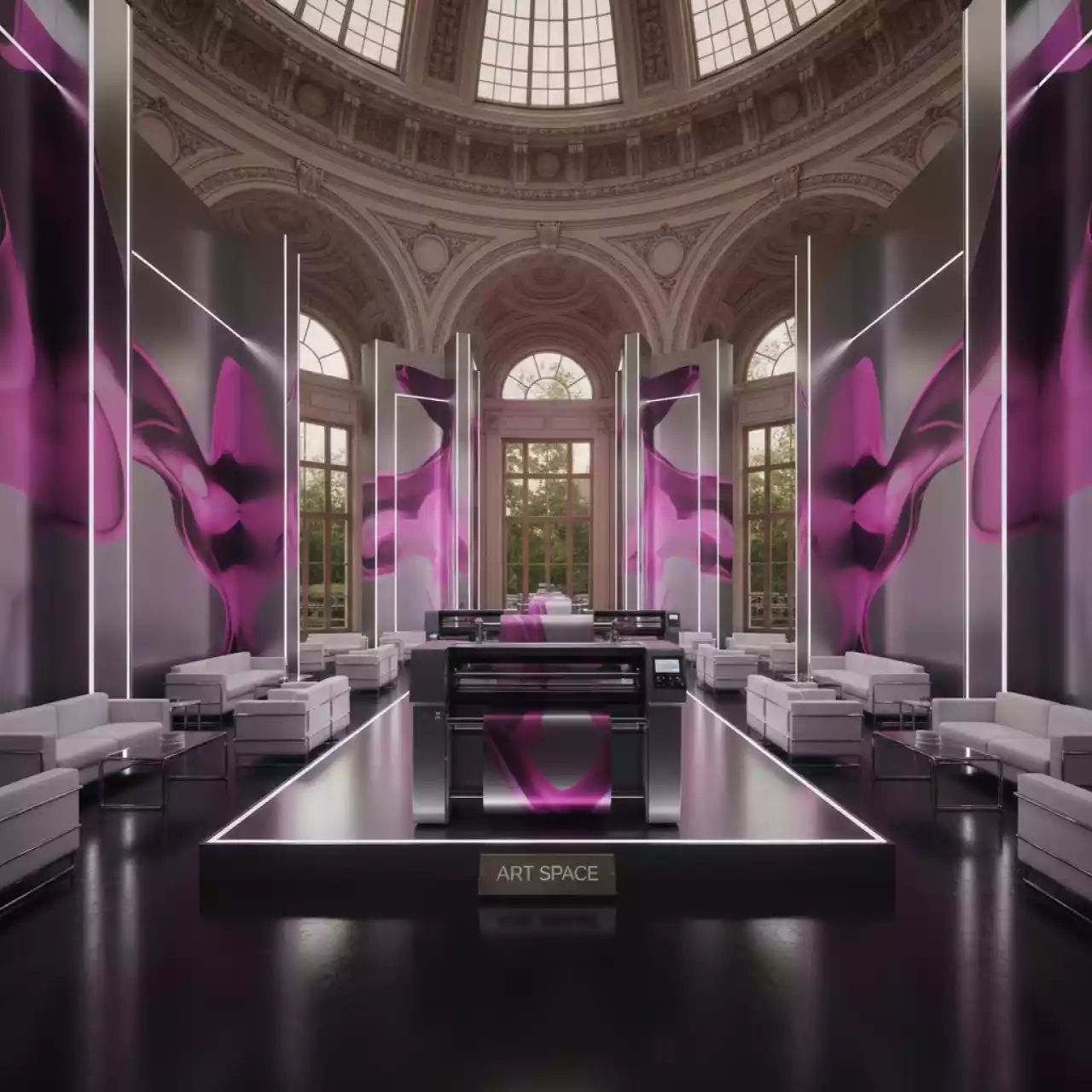 Аренда Чернила экосольвентные Bordeaux FUZE PRIME ECO PeNr Magenta 1 л бутыль в санатории «Металлург» — ART SPACE