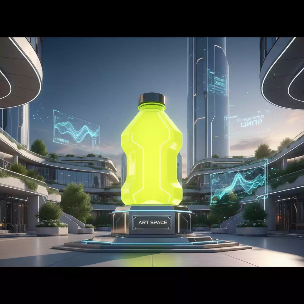 Аренда Чернила экосольвентные Bordeaux FUZE PRIME ECO PeNr Yellow 1 л бутыль в Omega Sirius — ART SPACE