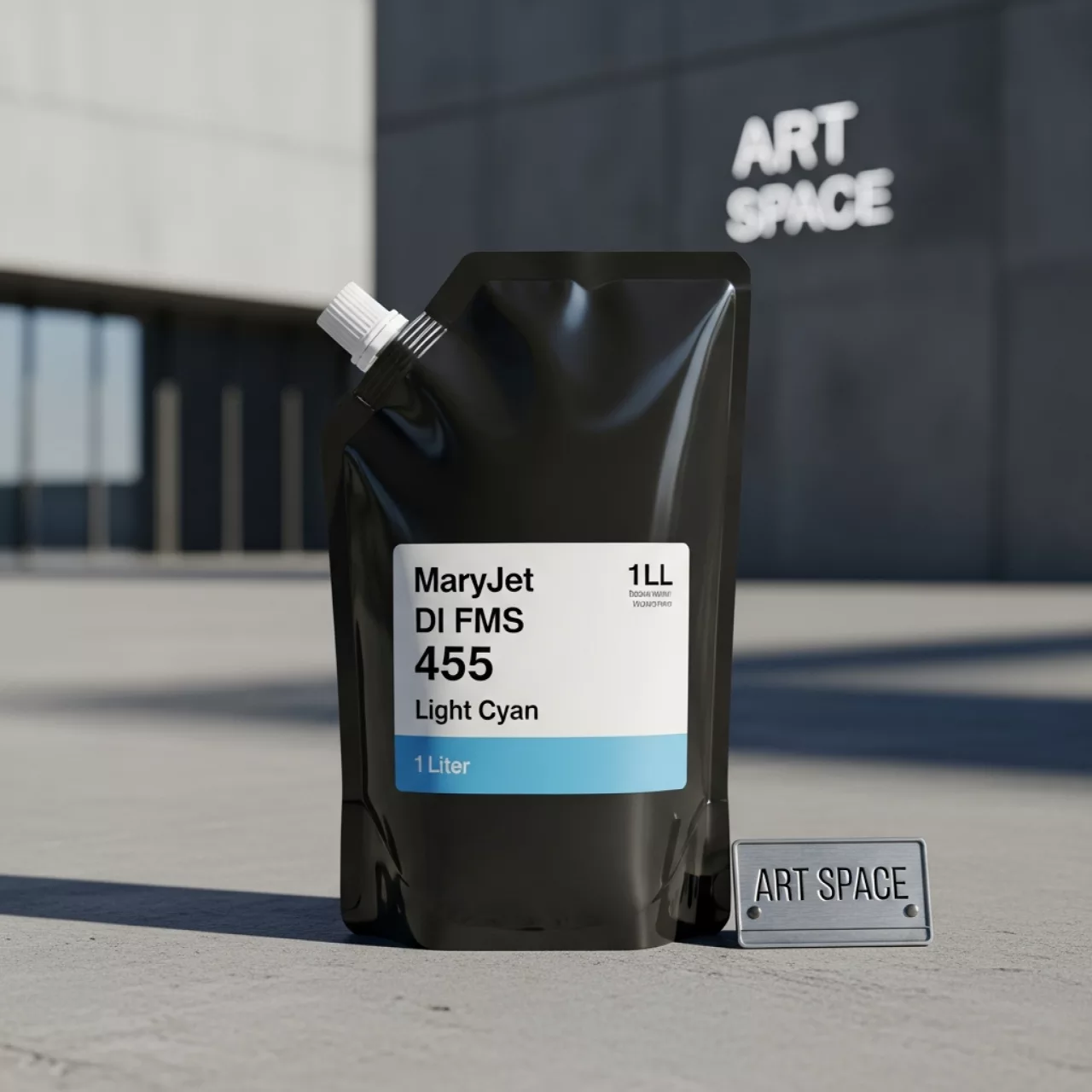 Аренда Чернила экосольвентные MaryJet DI FMS 1 л пакет 455 Light Cyan в Green Flow Hotel — ART SPACE