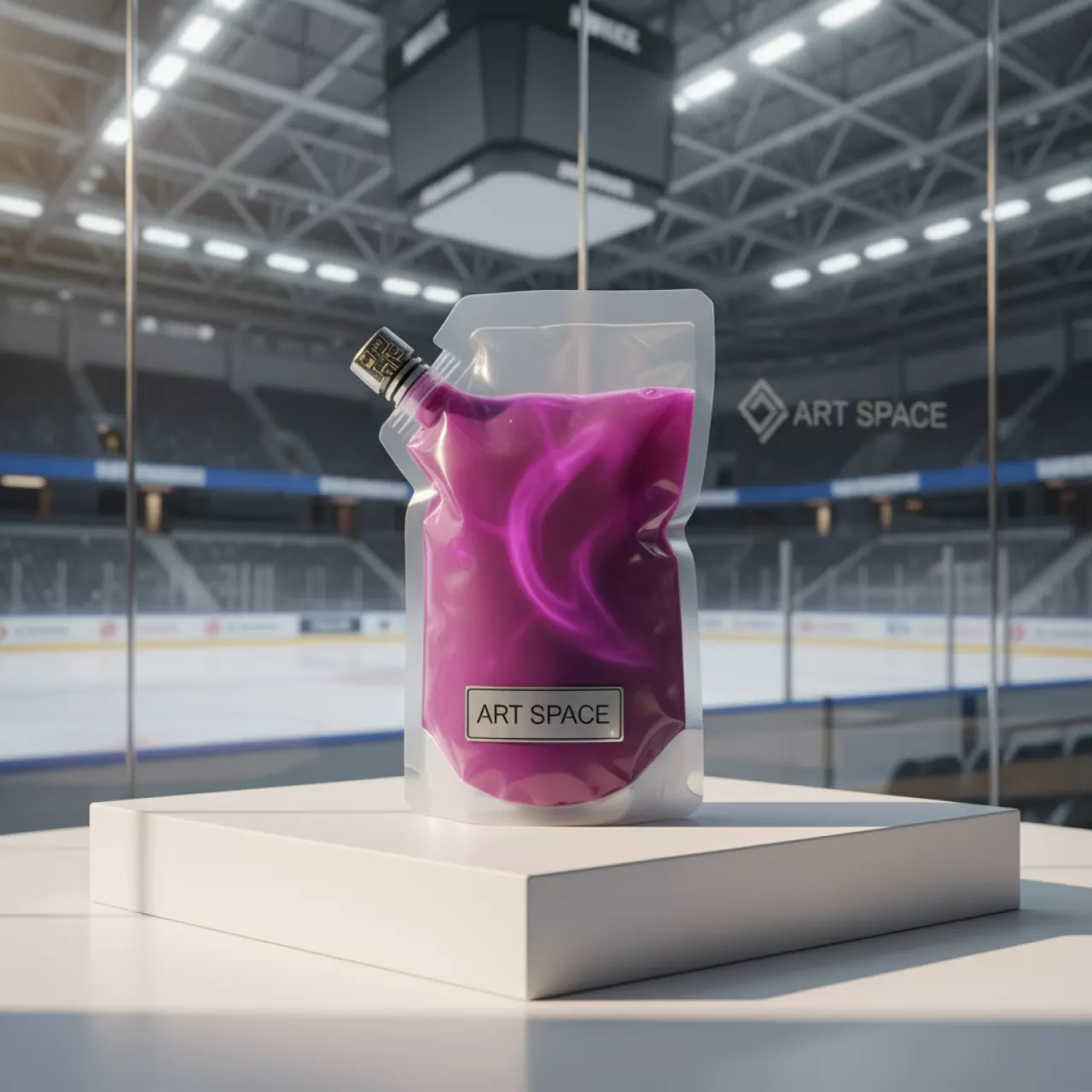 Аренда Чернила Magenta Nutec Diamond D15 TRV2 в пакетах с чипом в ледовой арене «Шайба» — ART SPACE