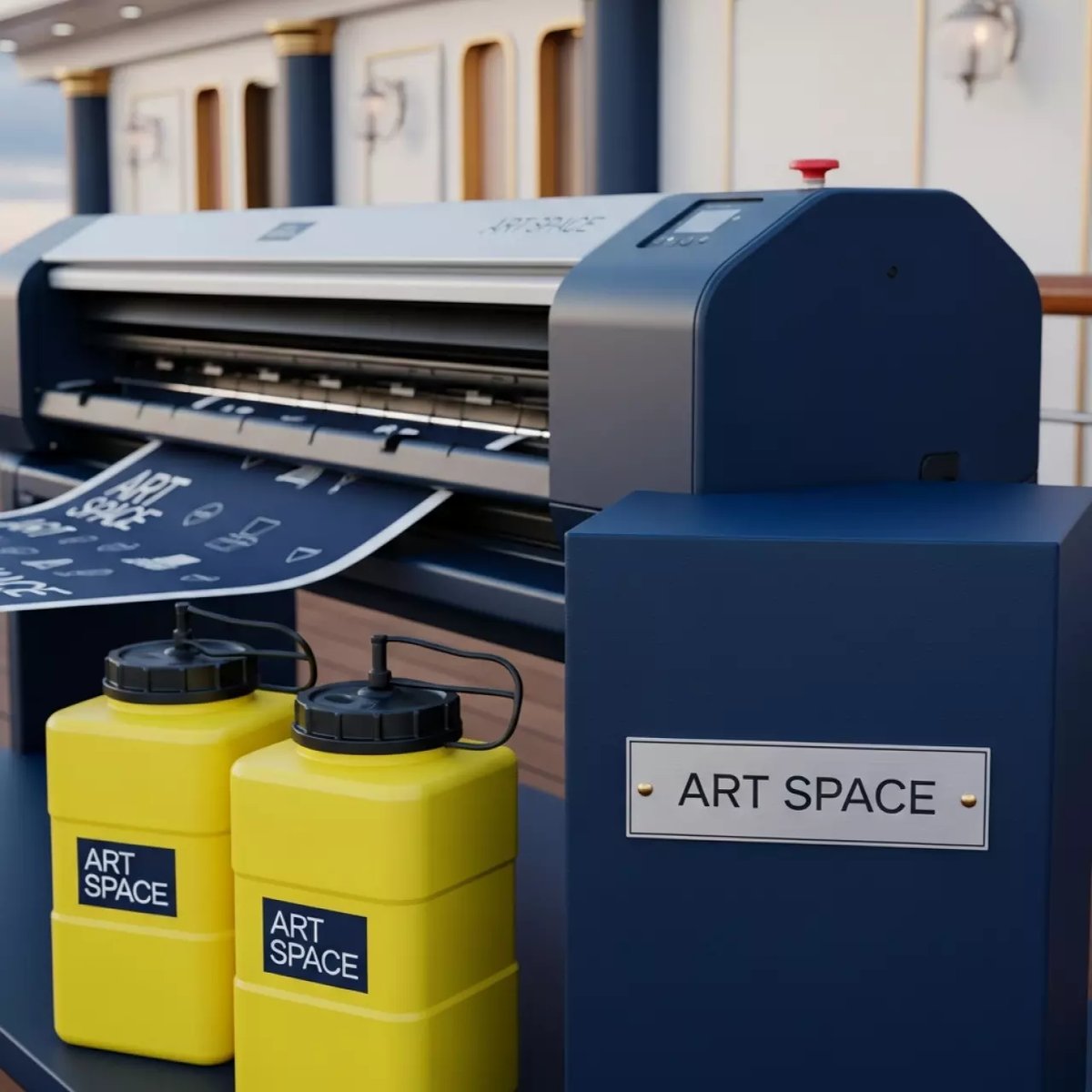 Аренда Чернила сублимационные для плоттеров Homer Yellow 5 л на теплоходе «Дагомыс» — ART SPACE