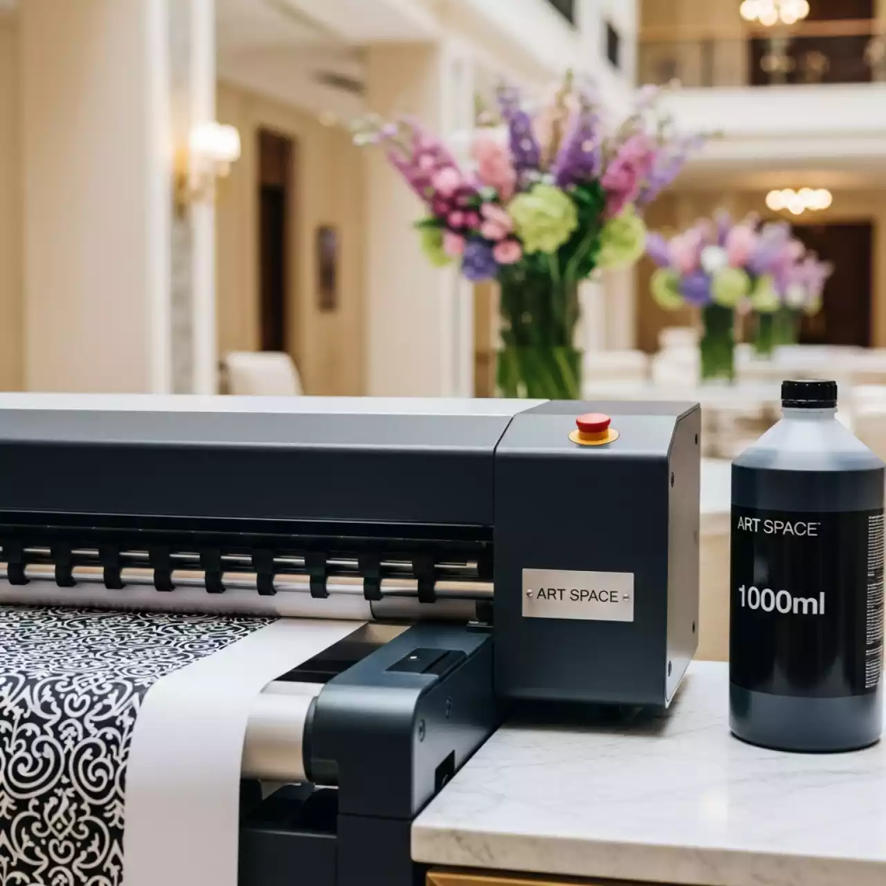 Аренда Чернила текстильные для плоттеров SPLASHJET EP D Plus Black 1000 мл в Cosmos Sochi Hotel — ART SPACE