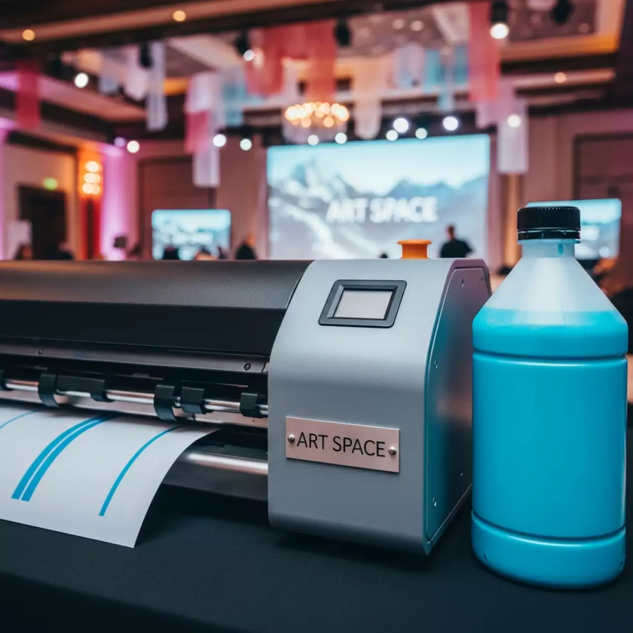 Аренда Чернила текстильные для плоттеров SPLASHJET EP D Plus Cyan 1000 мл в Rixos Krasnaya Polyana — ART SPACE