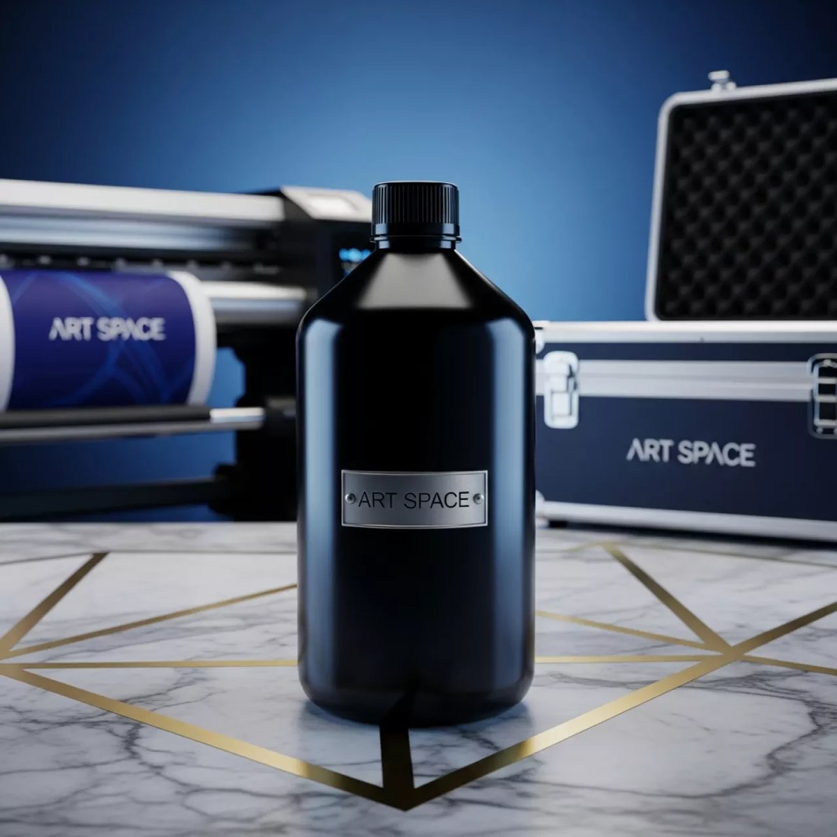 Аренда Чернила УФ для плоттеров Mimaki LUS 170UV LED Black 1000 мл на Сочи Автодроме — ART SPACE