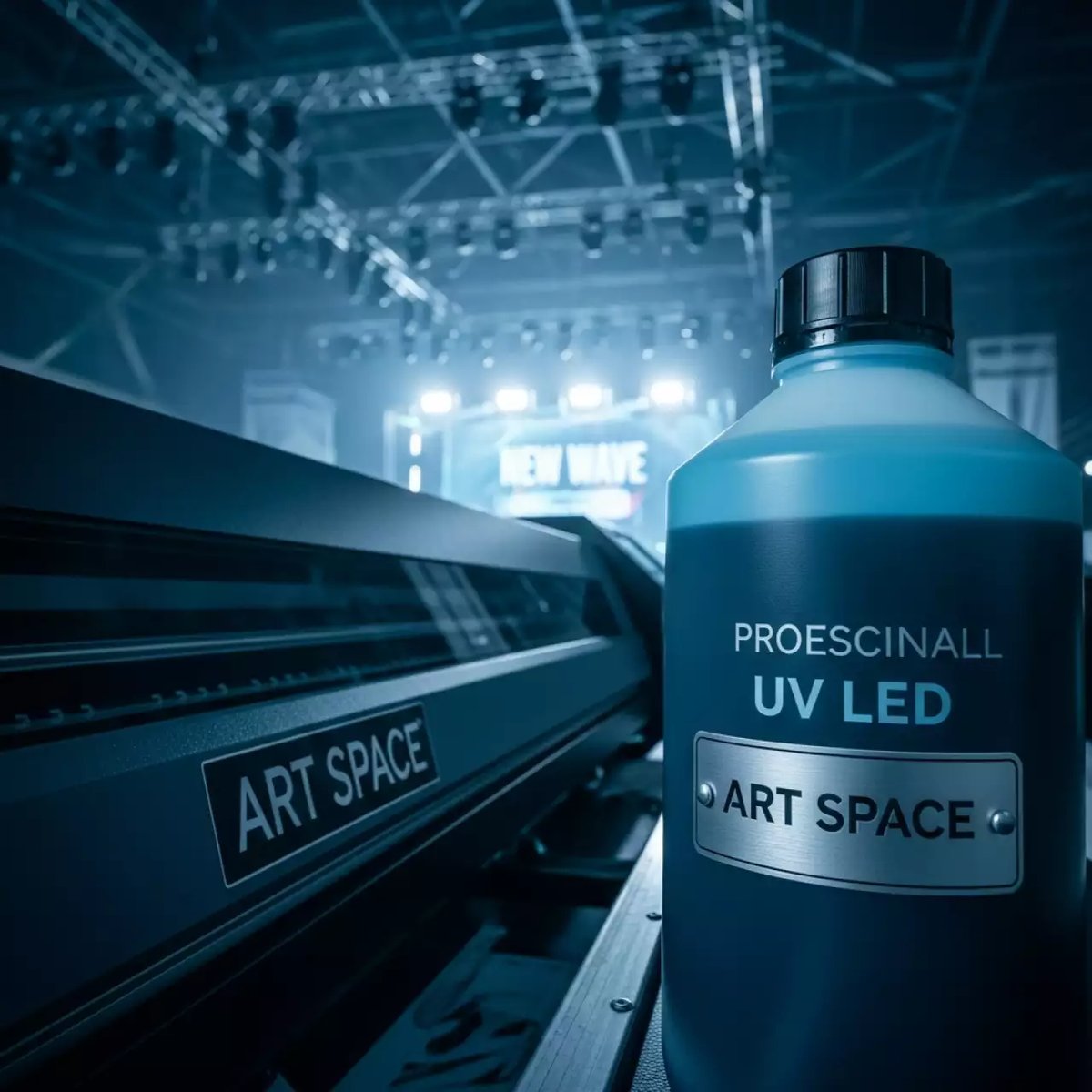 Аренда Чернила УФ LED Mimaki LUS 170UV Light Cyan 1000 мл в ледовой арене «Шайба» — ART SPACE