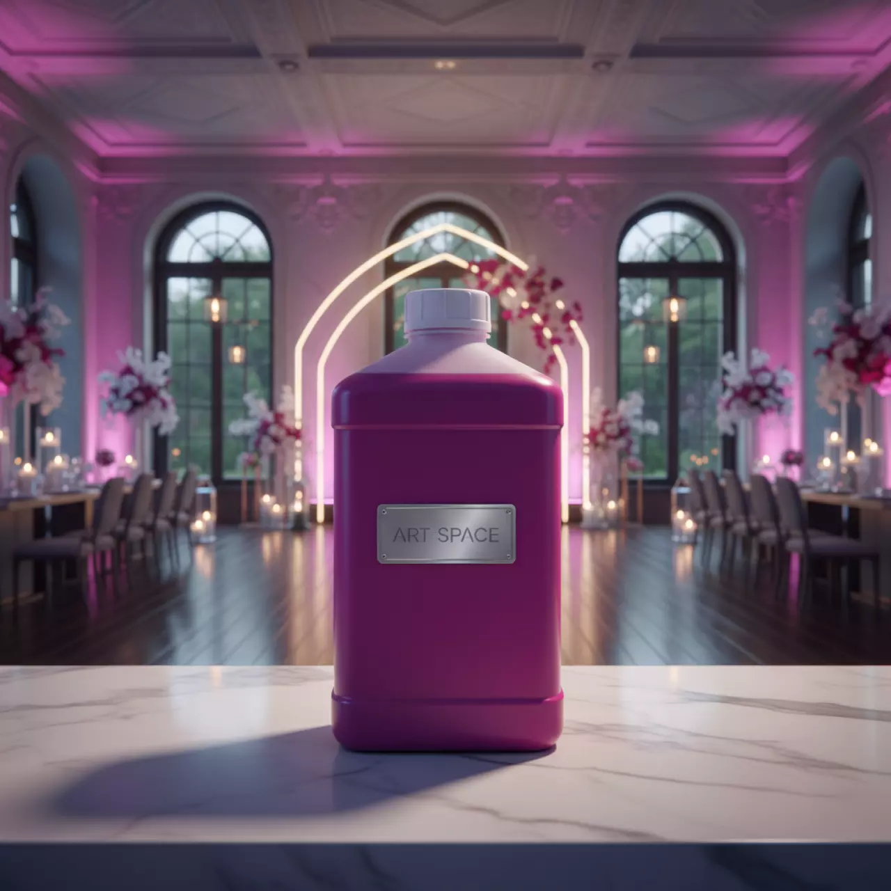 Аренда Чернила УФ Mimaki LUS 170UV LED Magenta 1000 мл в Boutique Hotel PORTUM 1905 — ART SPACE