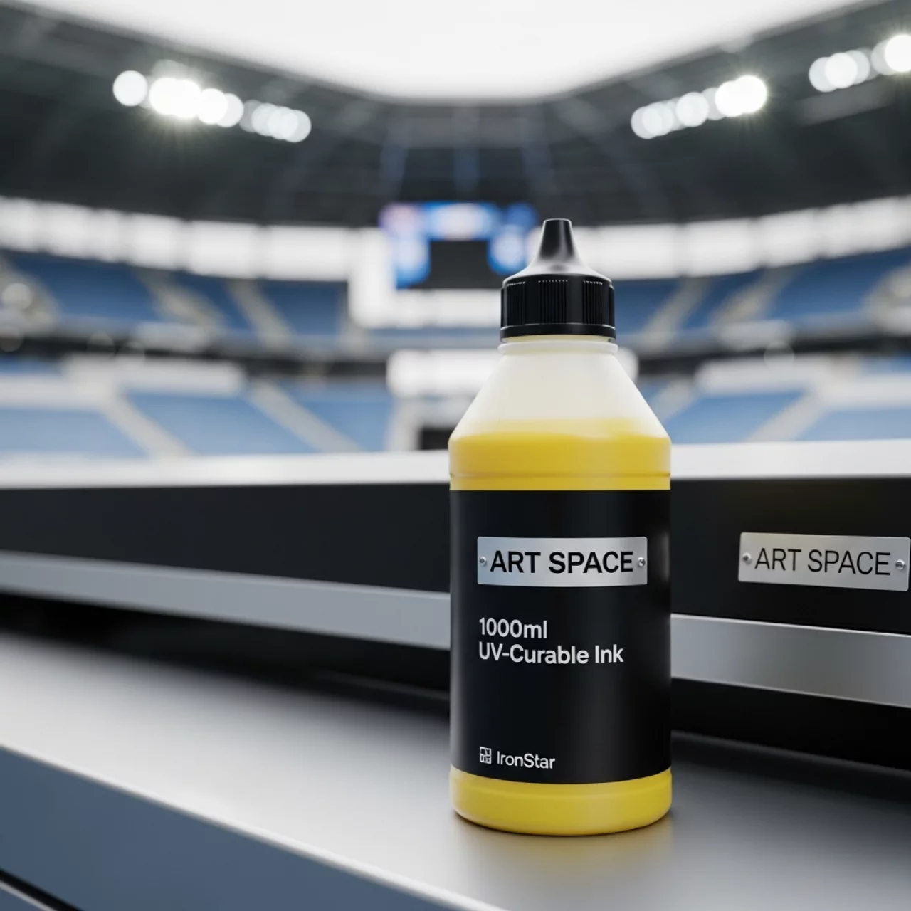 Аренда Чернила УФ Mimaki LUS 170UV LED желтый 1000 мл в VK Stadium Sirius — ART SPACE