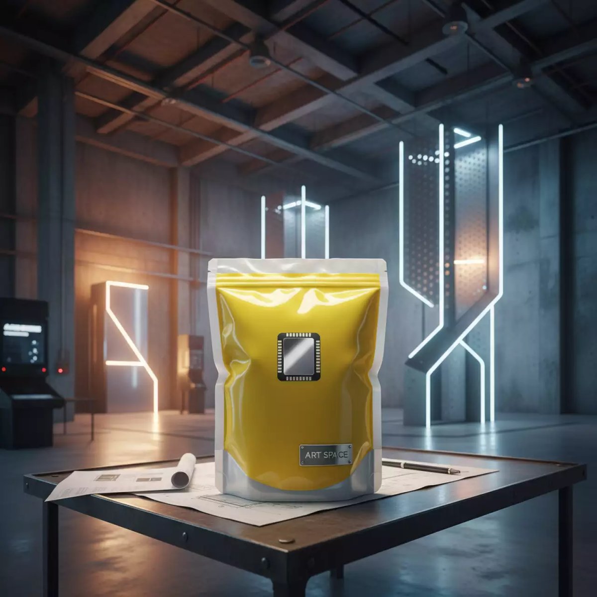 Аренда Чернила Yellow Nutec Diamond D 15 TRV2 в пакетах с чипом в комплексе «Дагомыс» — ART SPACE