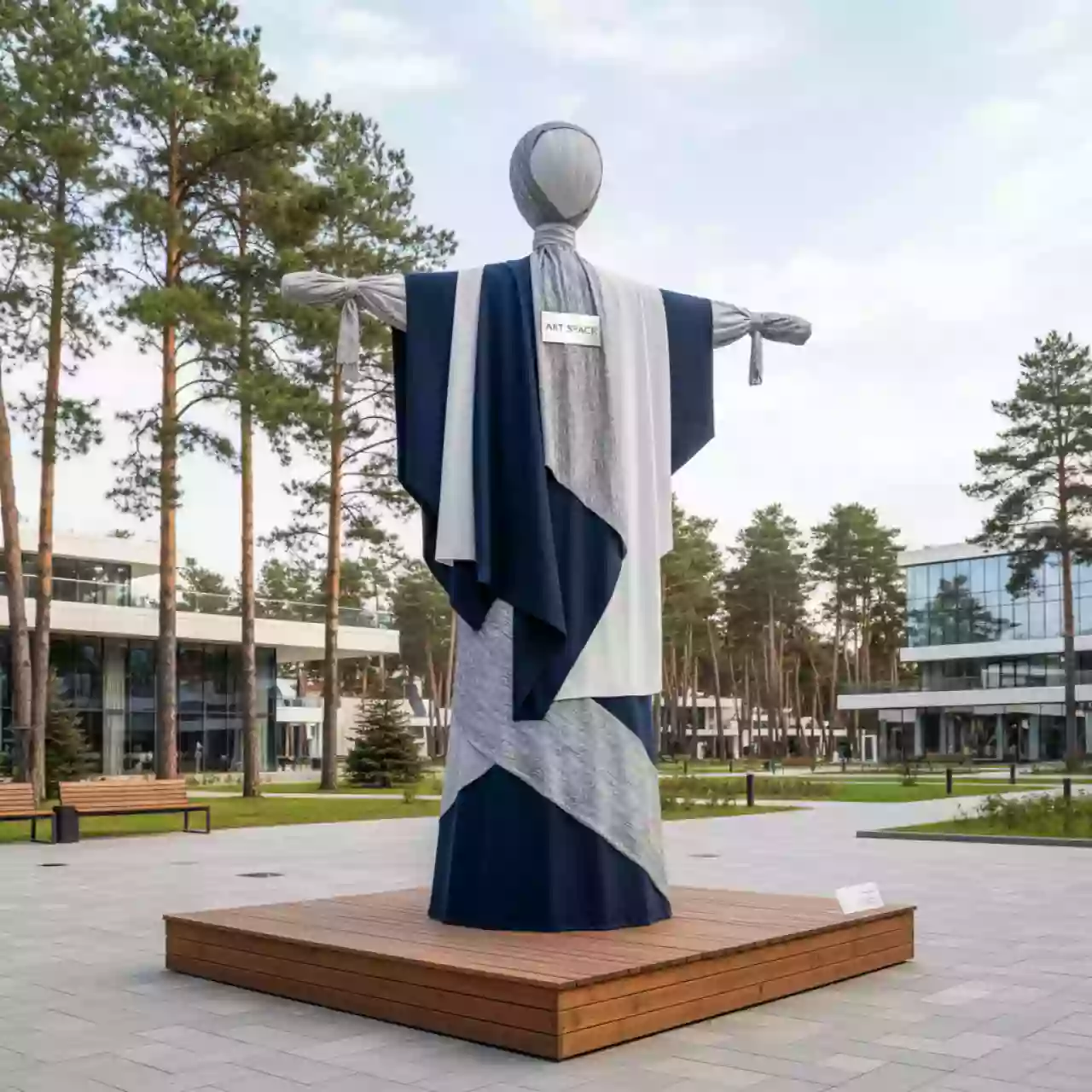 Аренда Чучело на масленицу 1,5 м в санатории «Русь» — ART SPACE