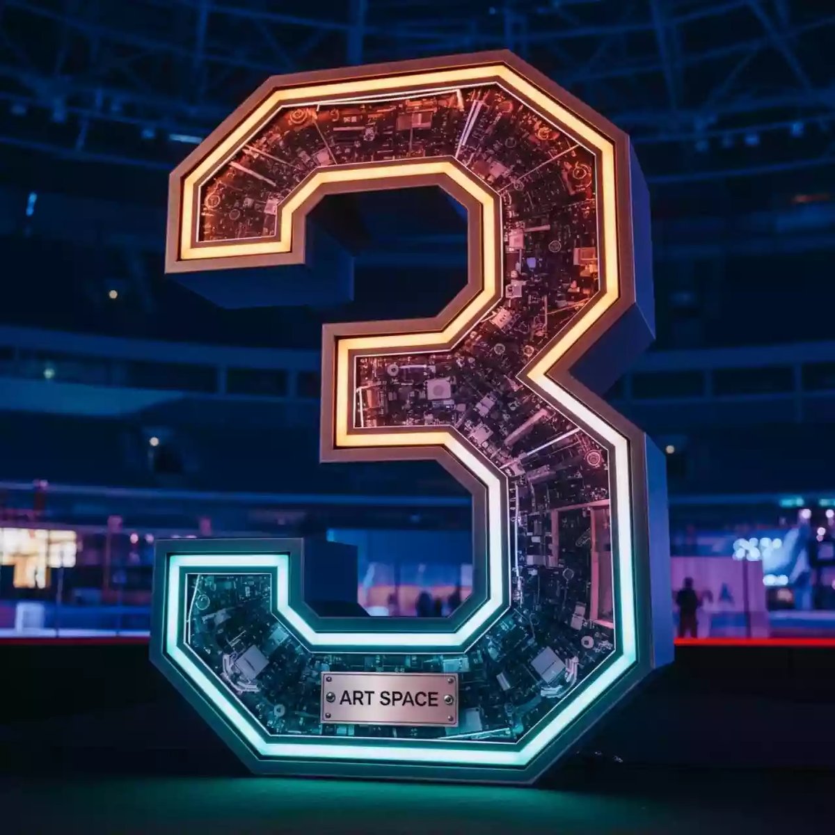 Аренда Цифра в ледовой арене «Шайба» — ART SPACE