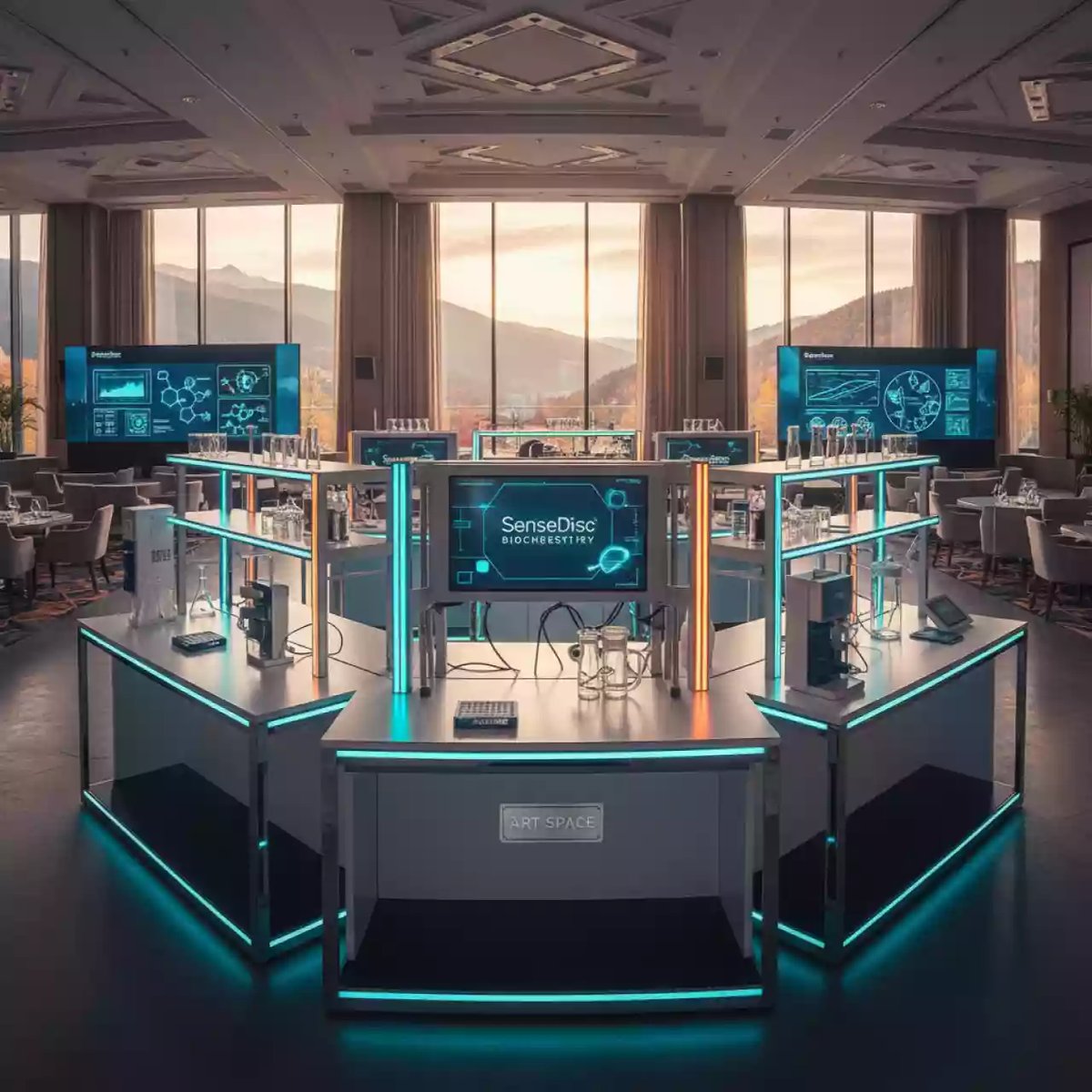 Аренда Цифровая лаборатория SenseDisc Biochemistry в Rixos Krasnaya Polyana — ART SPACE