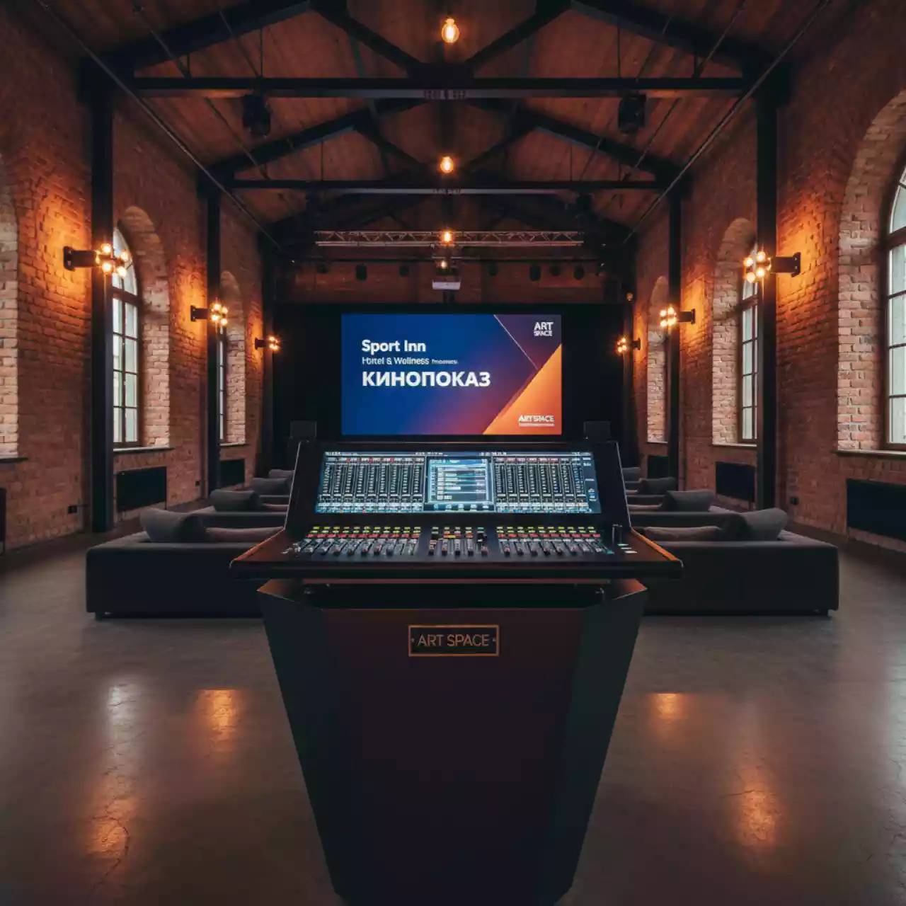 Аренда Цифровой микшер Allen&Heath QU 16 в Sport Inn Hotel & Wellness — ART SPACE