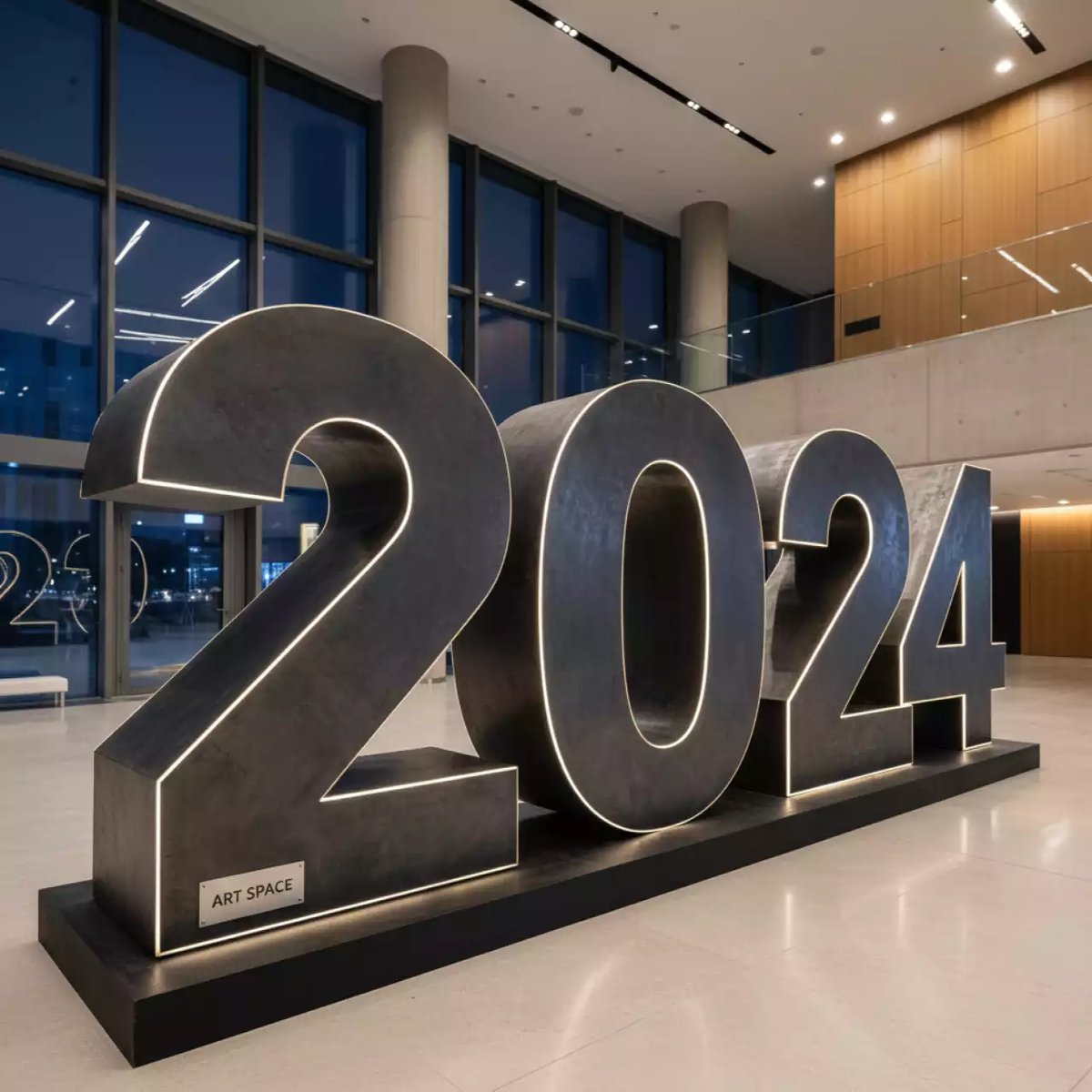 Аренда Цифры новогодние объемные в Radisson Blu Resort & Congress Centre — ART SPACE
