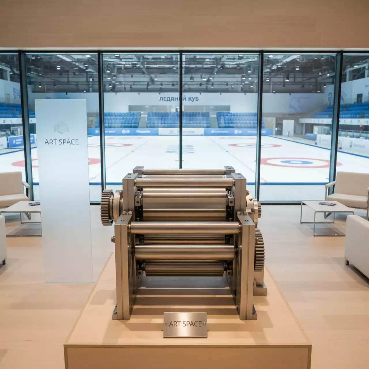 Аренда Цилиндр раскатный RISO SF 50 30 Drum А3 в Керлинговом центре «Ледяной куб» — ART SPACE