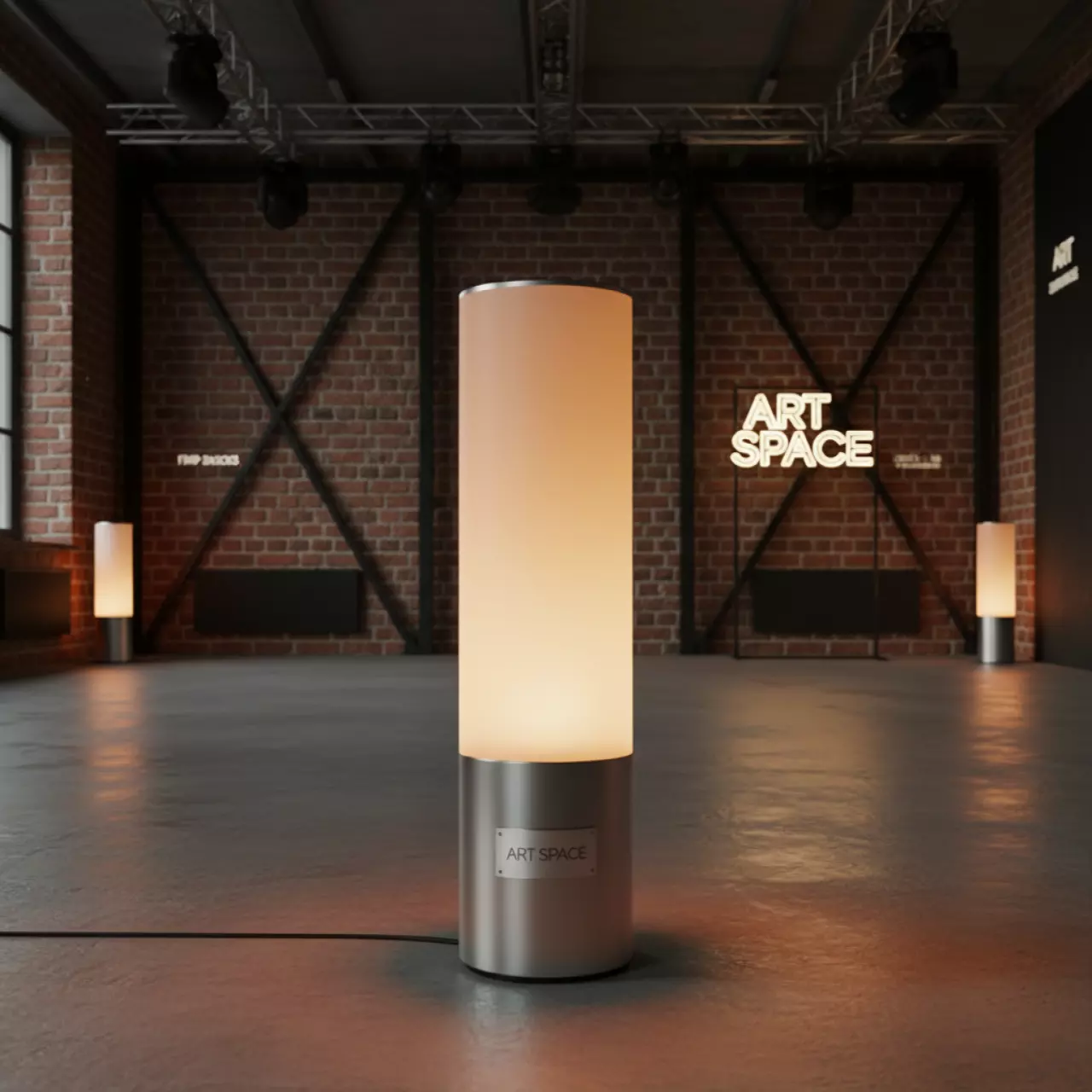 Аренда Цилиндр светящийся в Sport Inn Hotel & Wellness — ART SPACE