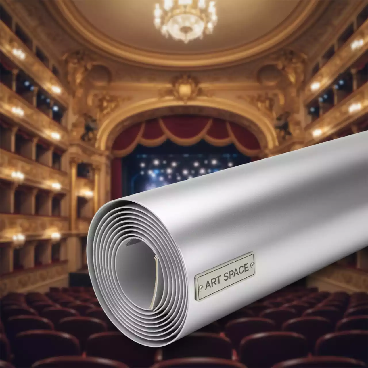 Аренда Цоколь ПВХ для кухни шлифованное серебро 100 мм 32 м в Зимнем театре — ART SPACE