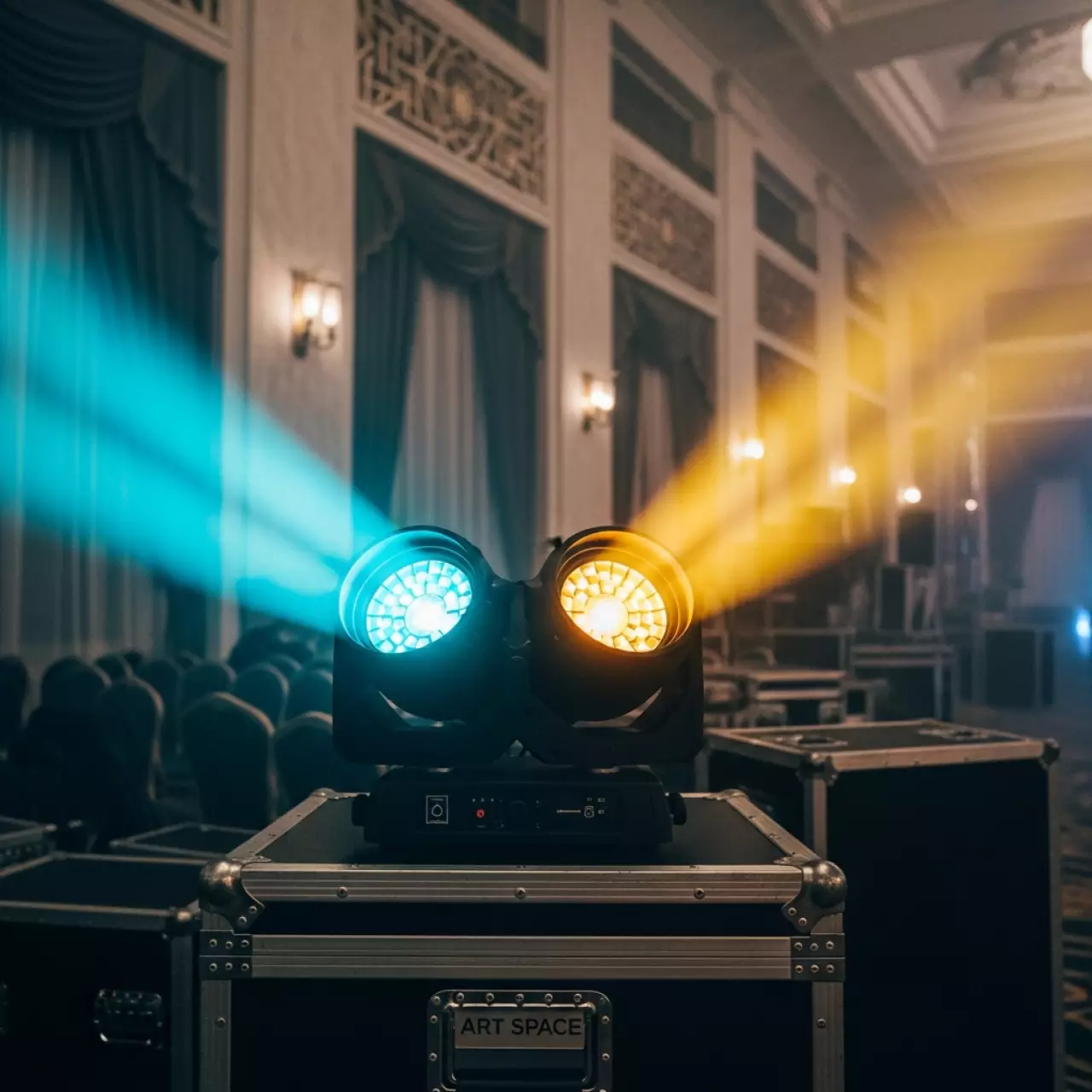 Аренда Цветомузыка ADJ Reflex Pulse в Маринс Парк Отеле — ART SPACE