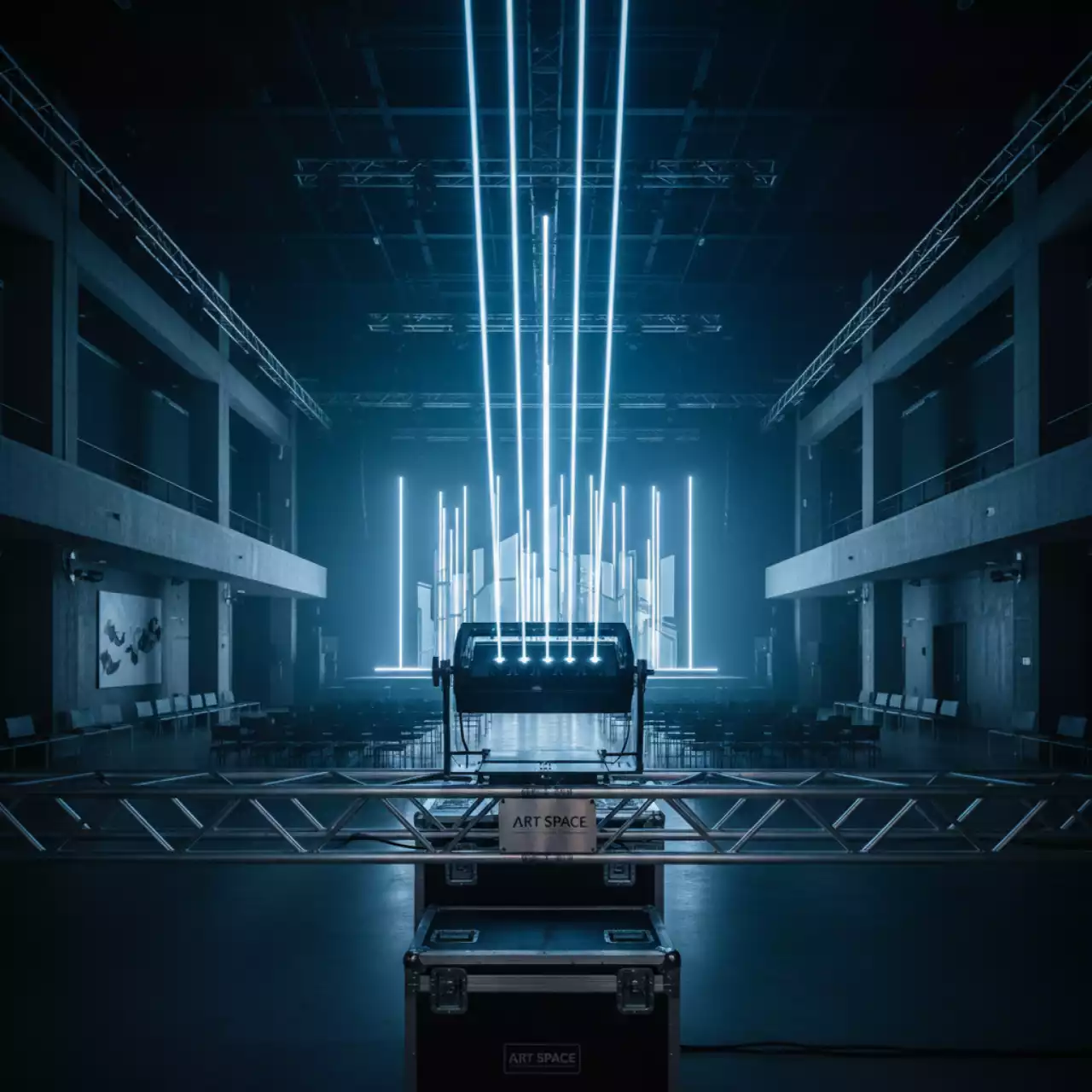 Аренда Цветомузыка Involight OB 200 6 лучевая в Зале органной и камерной музыки — ART SPACE