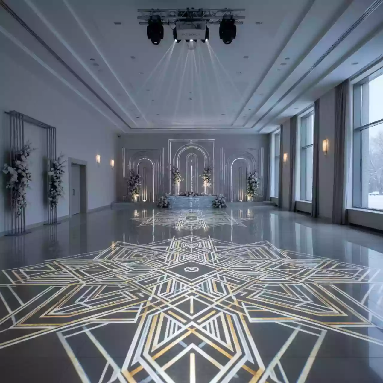 Аренда Цветомузыка Involight Ventus XXL в Университете «Сириус» — ART SPACE