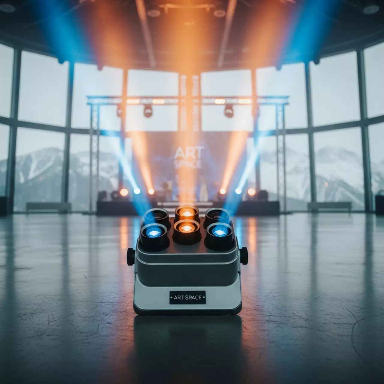 Аренда Цветомузыка JB Systems Cyclope в Skypark Sochi — ART SPACE