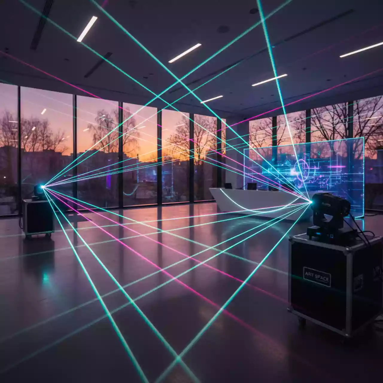 Аренда Цветомузыка лазерная 1W RGB Duo в City Park Hotel Sochi — ART SPACE