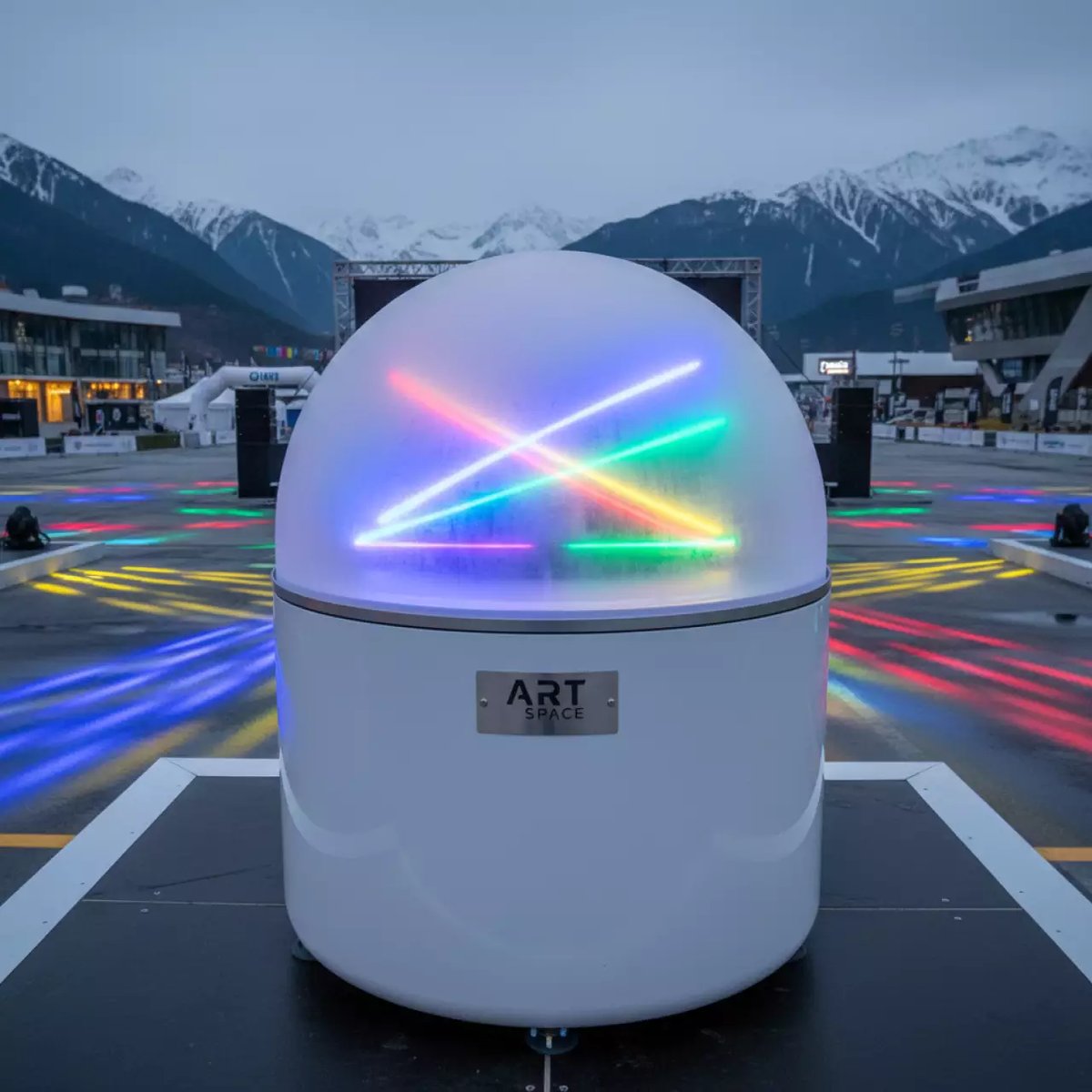 Аренда Цветомузыка полусфера JB Systems Solar White на курорте «Газпром» (Альпика) — ART SPACE