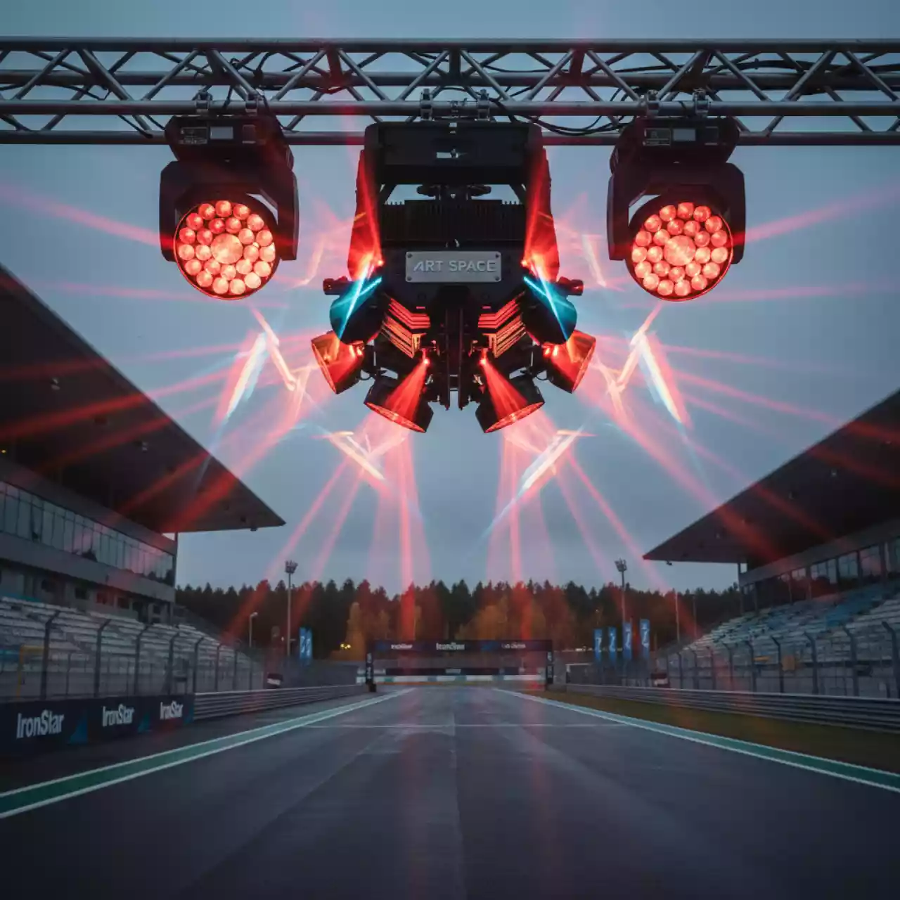 Аренда Цветомузыка светодиодная ADJ Nucleus LED на Сочи Автодроме — ART SPACE