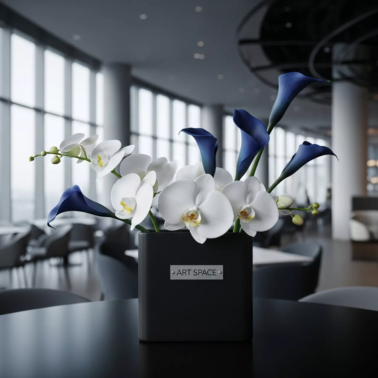 Аренда Цветы искусственные в ресторане «Магеллан» — ART SPACE