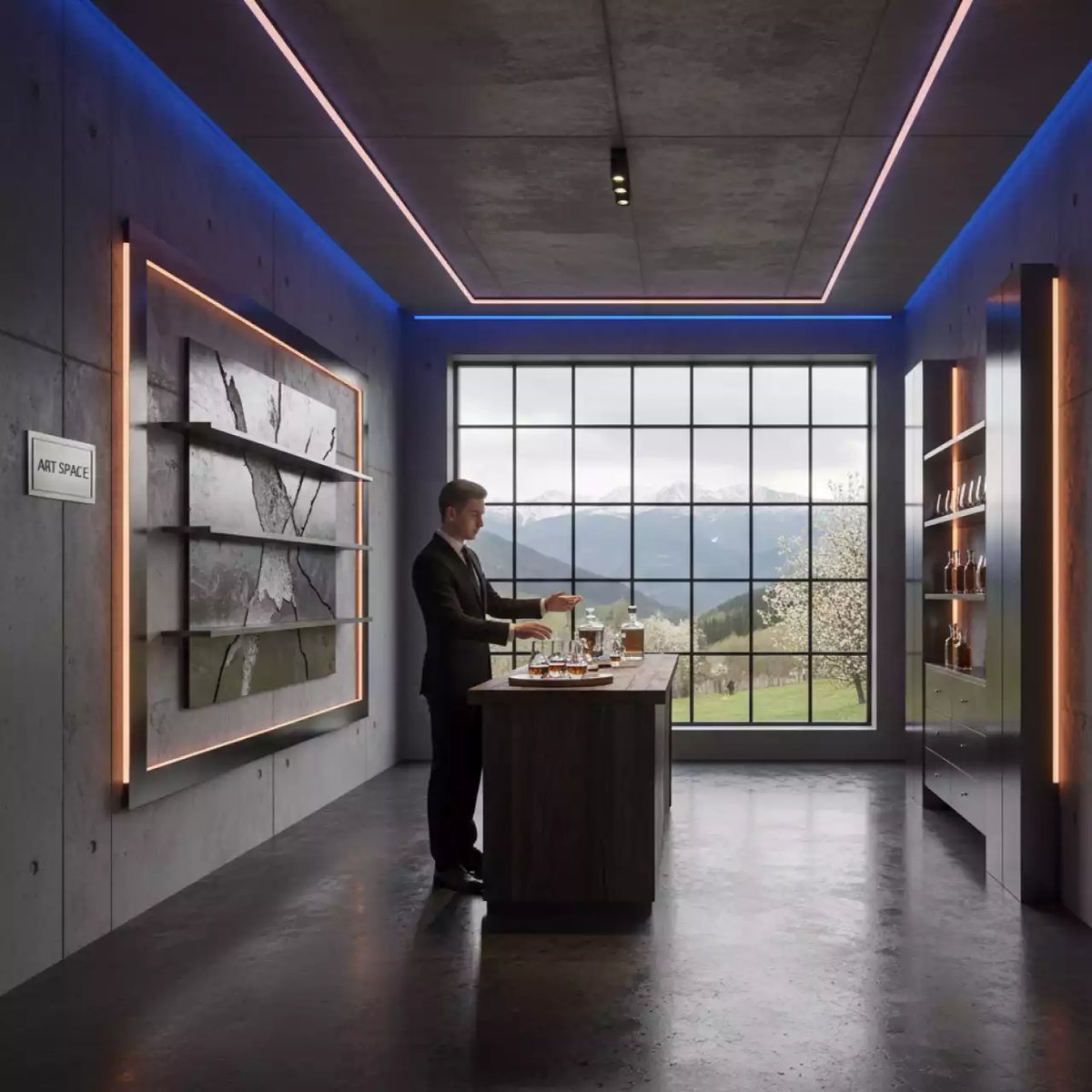 Аренда Дегустация онлайн виски в Golden Tulip Rosa Khutor — ART SPACE