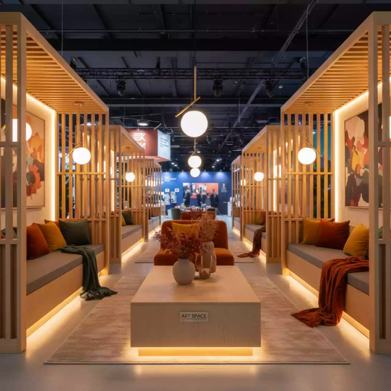 Аренда Декор деревянный в Red Arena — ART SPACE