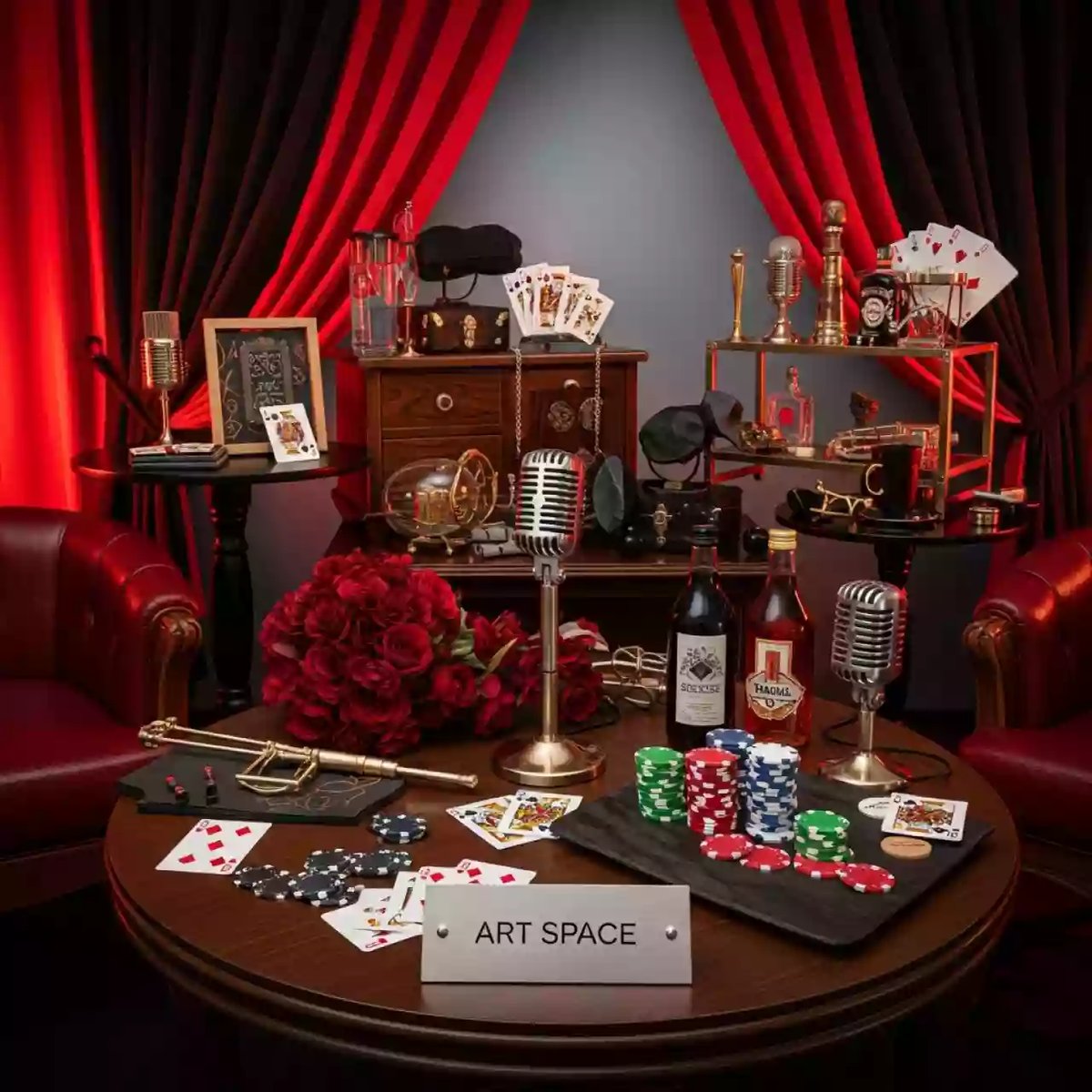 Аренда Декор для гангстерской вечеринки в Pullman Sochi Centre — ART SPACE