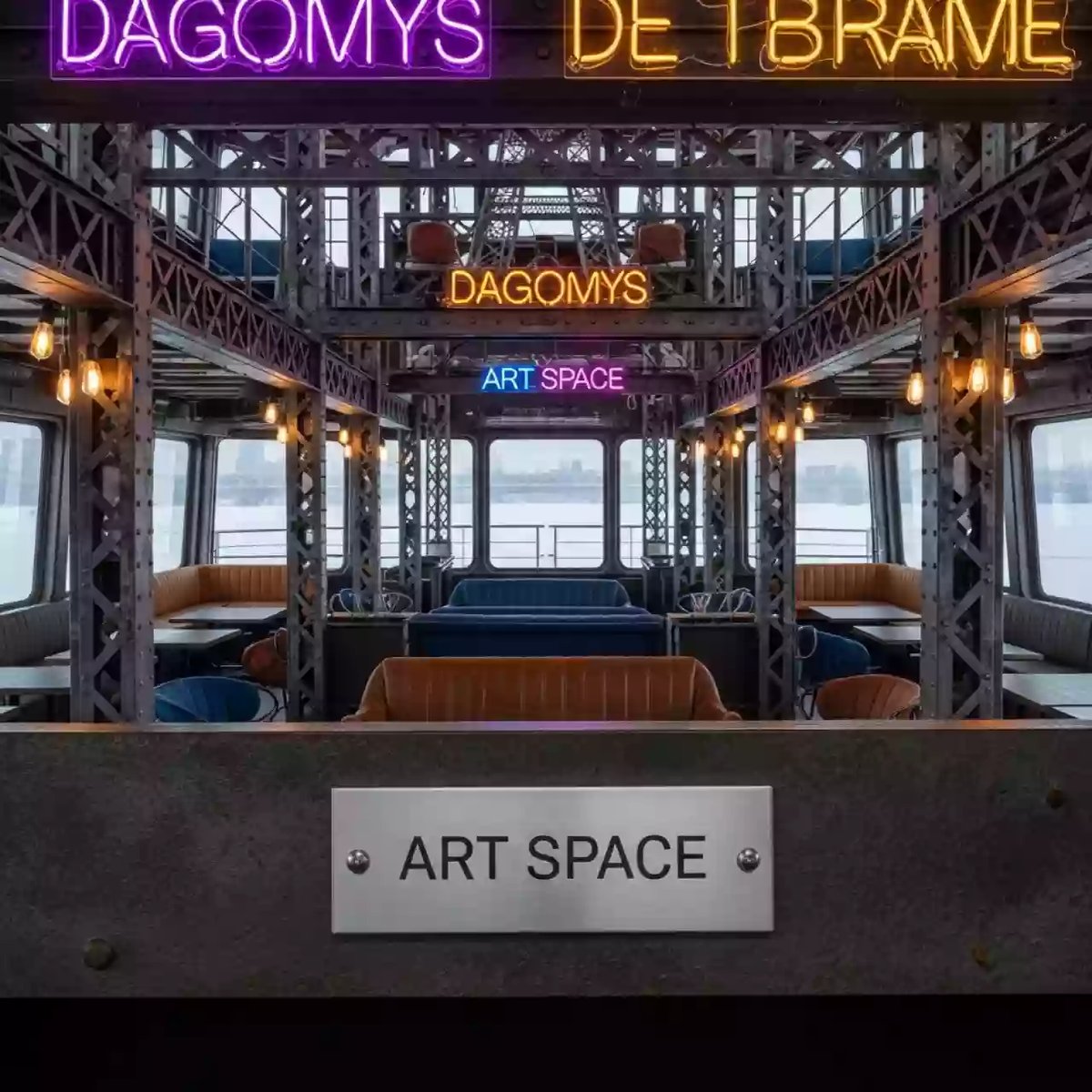 Аренда Декор французской вечеринки на теплоходе «Дагомыс» — ART SPACE