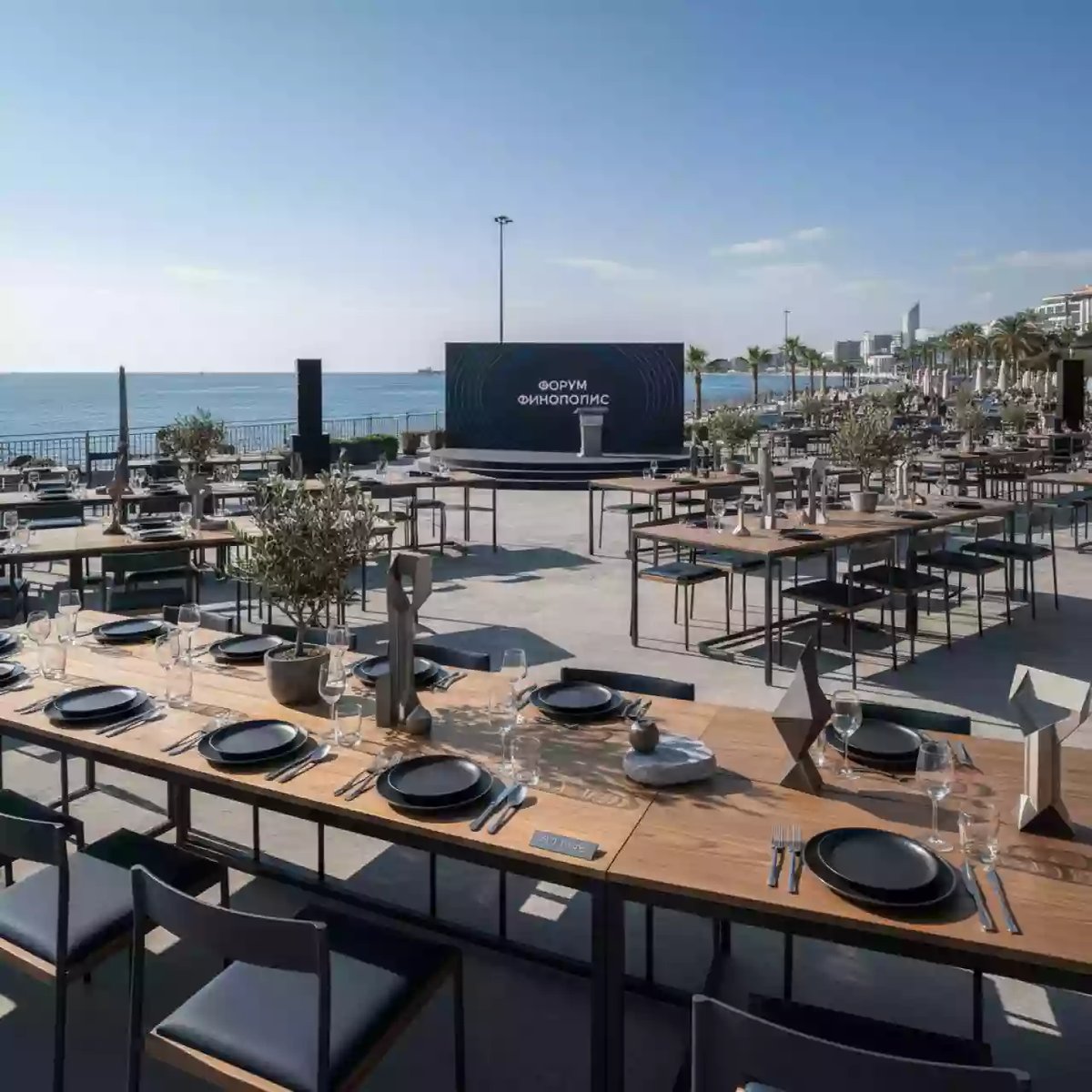 Аренда Декор мебель и посуда свадебные на Имеретинской набережной — ART SPACE