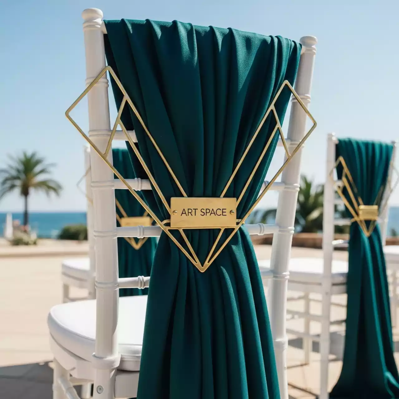 Аренда Декор на стул в санатории «Заполярье» — ART SPACE