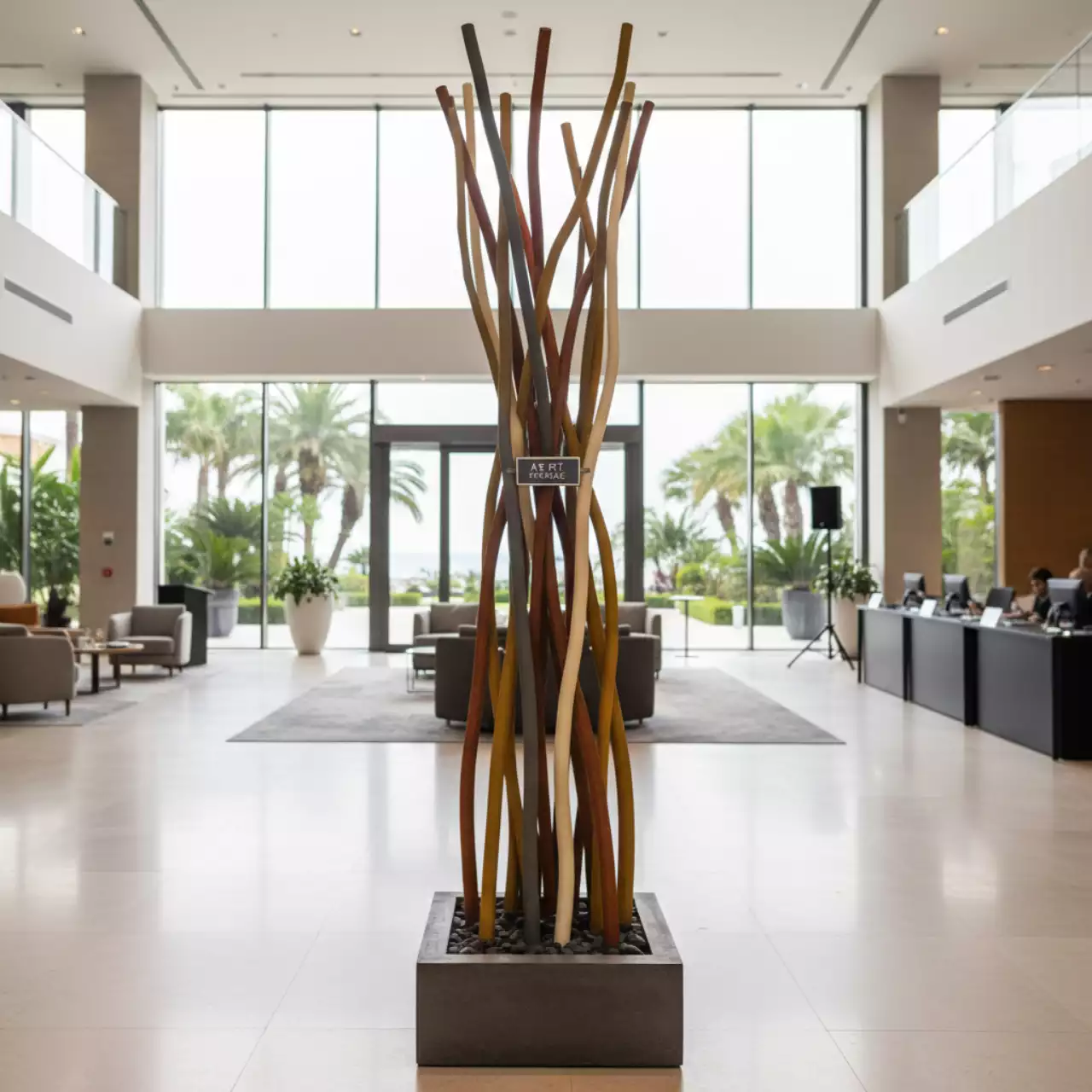 Аренда Декор напольный из веток в отеле Hyatt Regency Sochi — ART SPACE