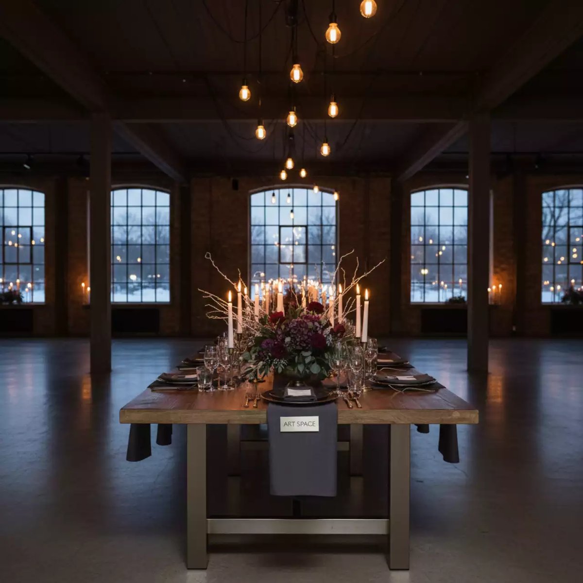 Аренда Декор столов на свадьбу в усадьбе Голицына — ART SPACE